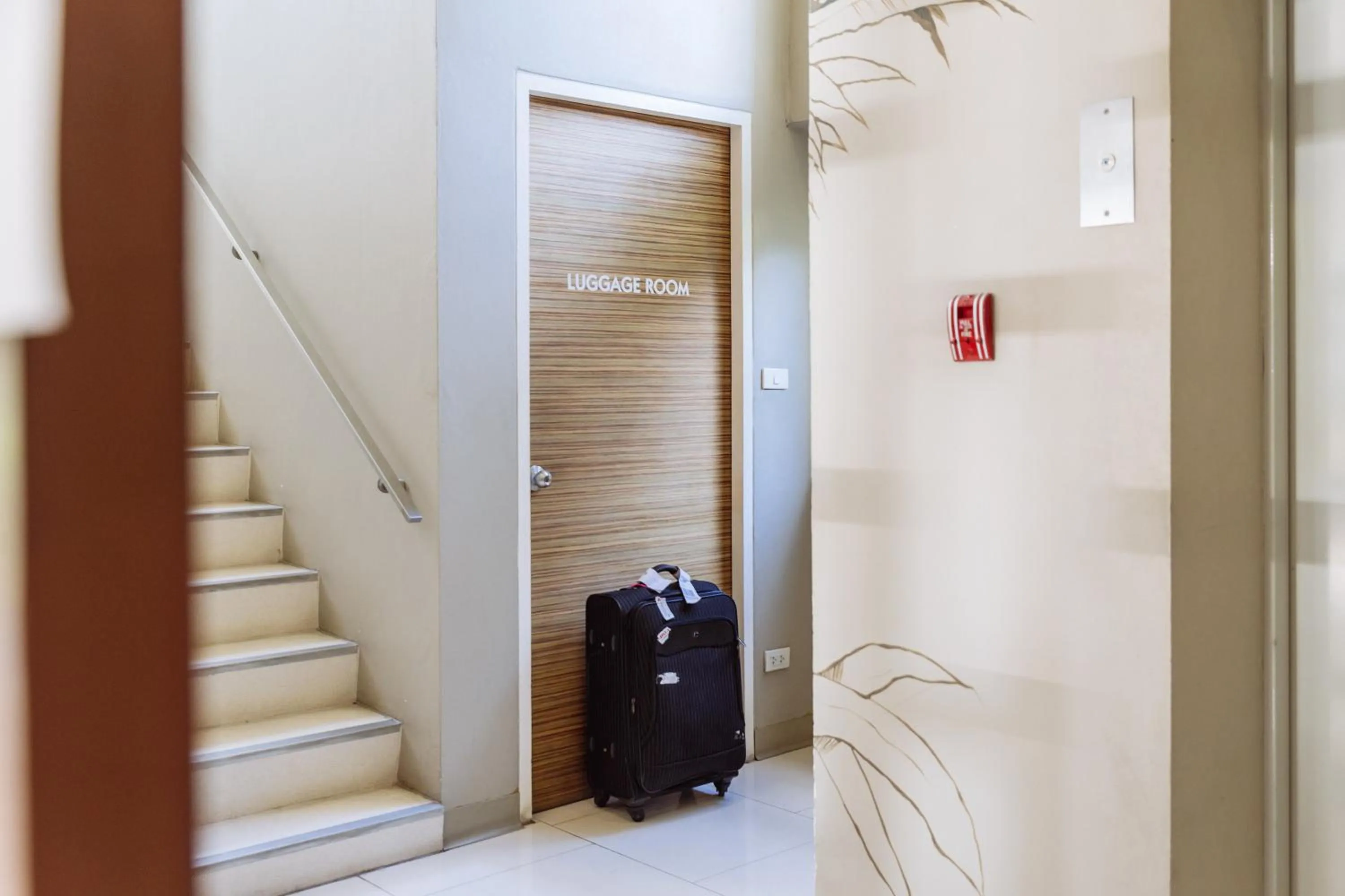 Lobby or reception in Siamaze Hostel