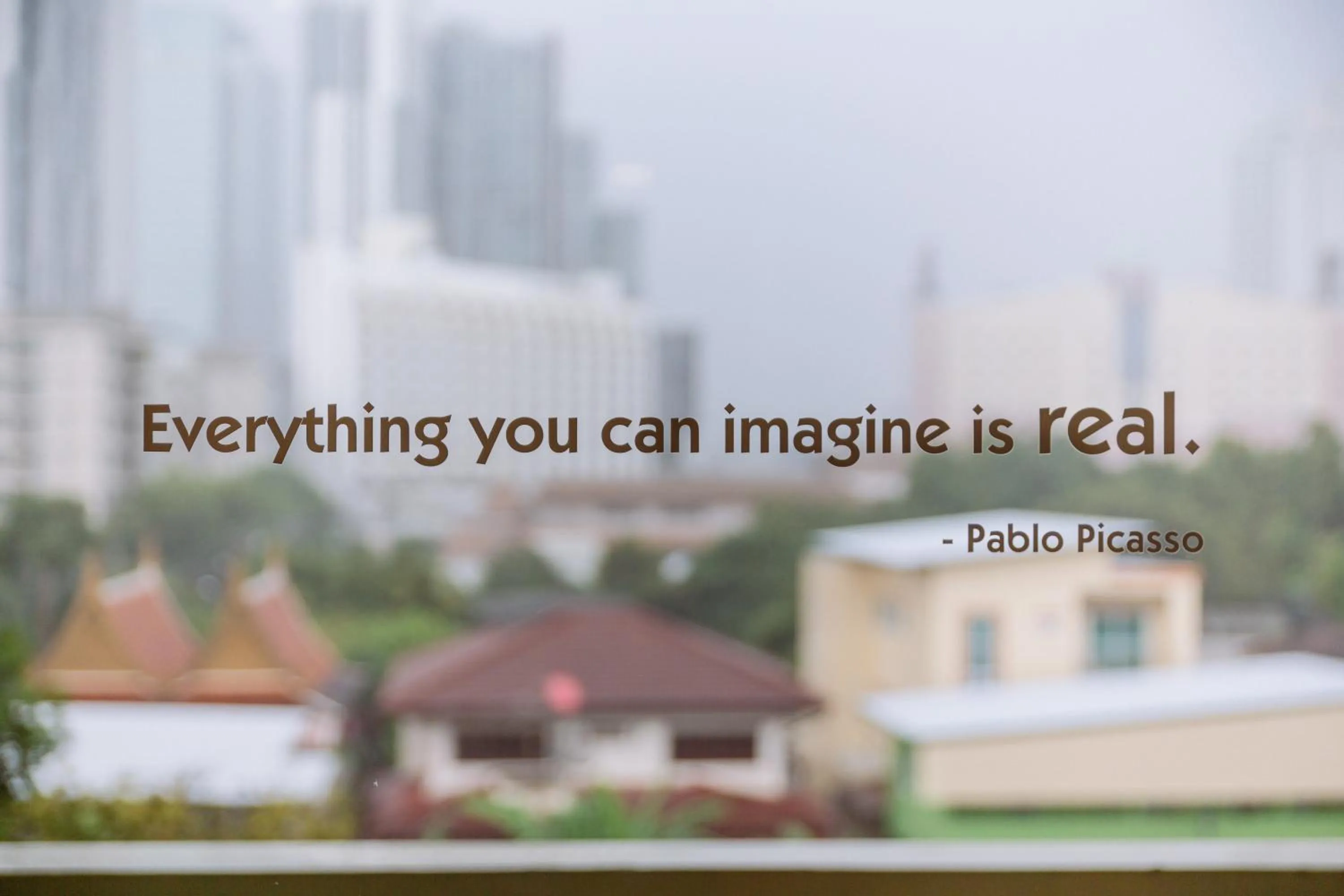 Decorative detail in Siamaze Hostel