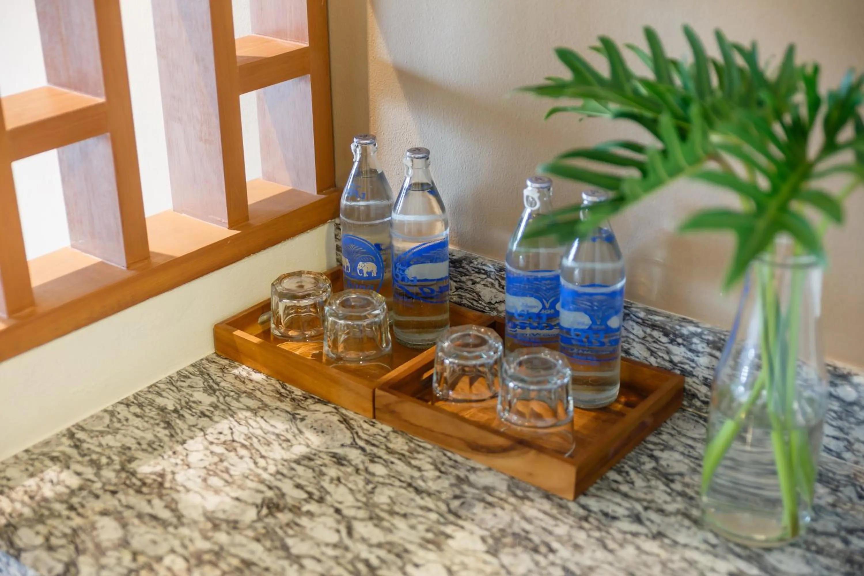 Decorative detail in Siamaze Hostel