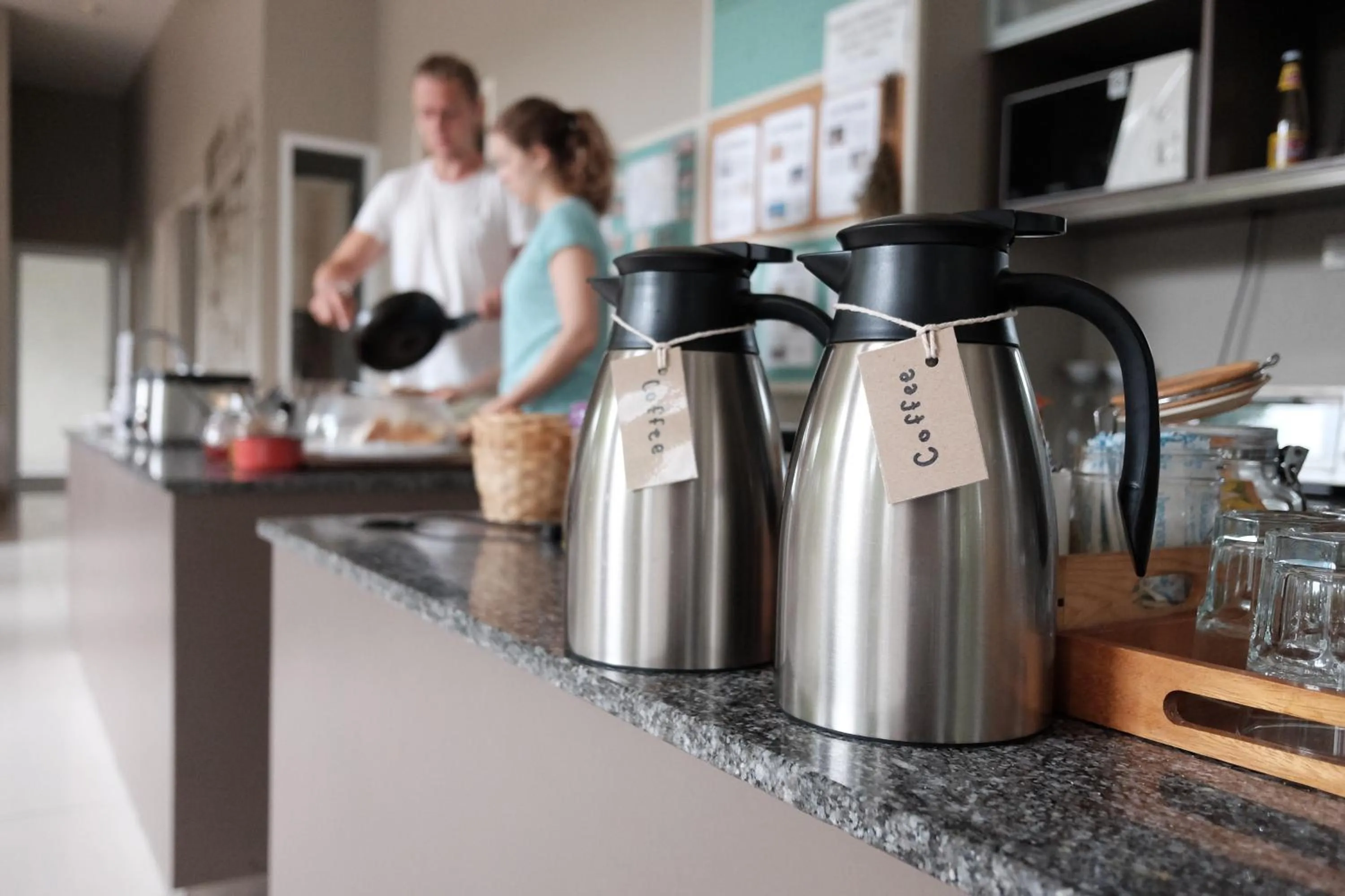 Restaurant/places to eat in Siamaze Hostel