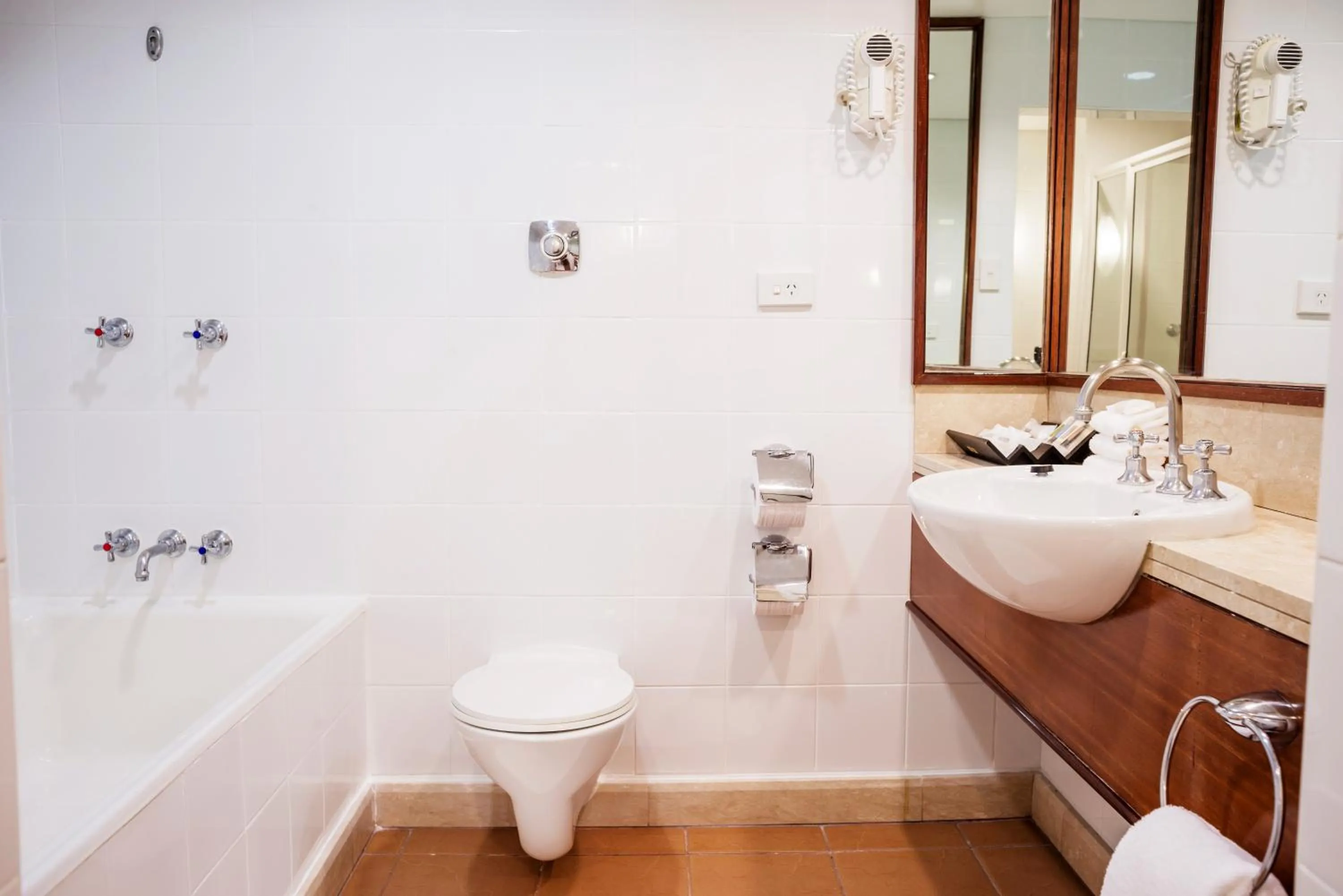 Bathroom in Crown Hotel