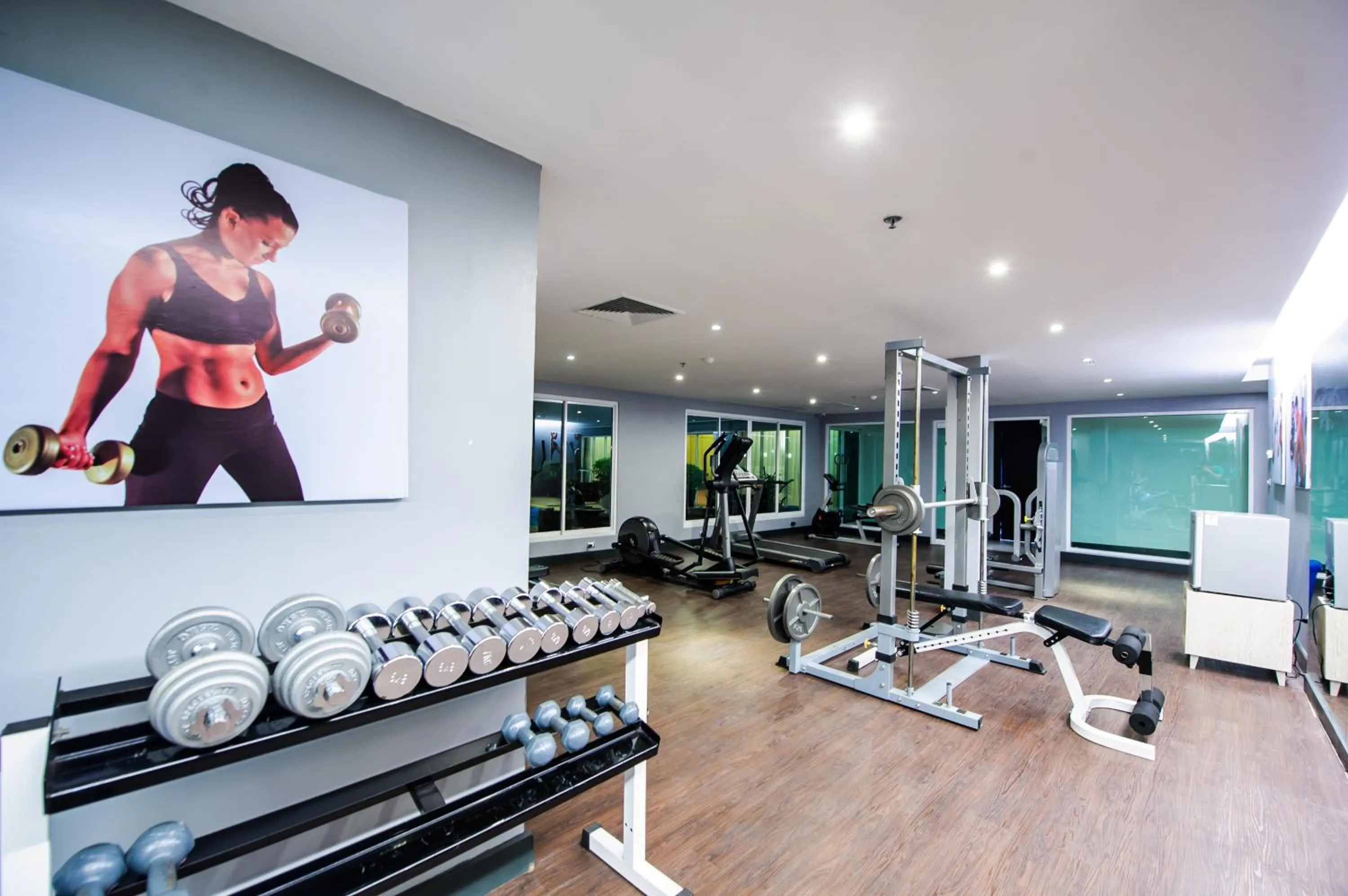 Fitness centre/facilities in Hotel Selection Pattaya