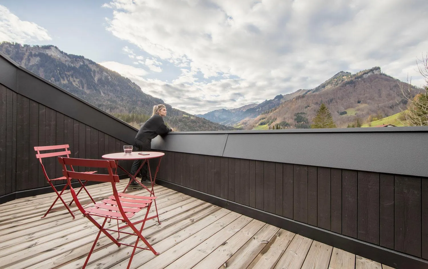 Balcony/Terrace in freiraum Apartments
