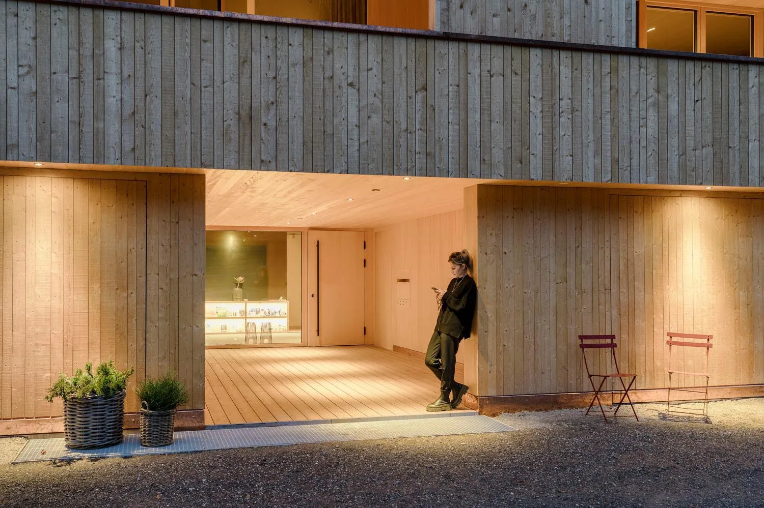 Facade/entrance in freiraum Apartments