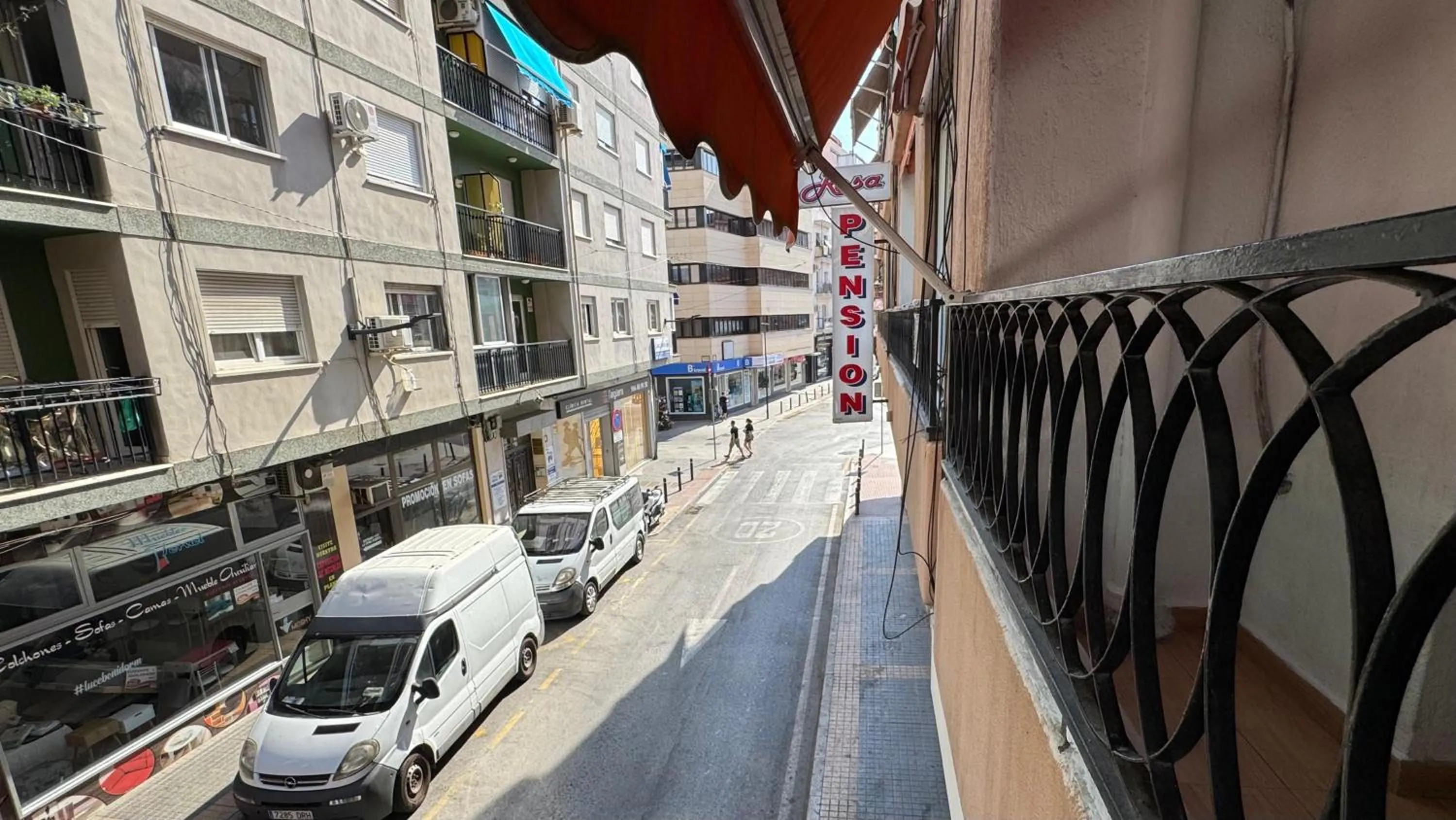 Street view in PENSIÓN ROSA