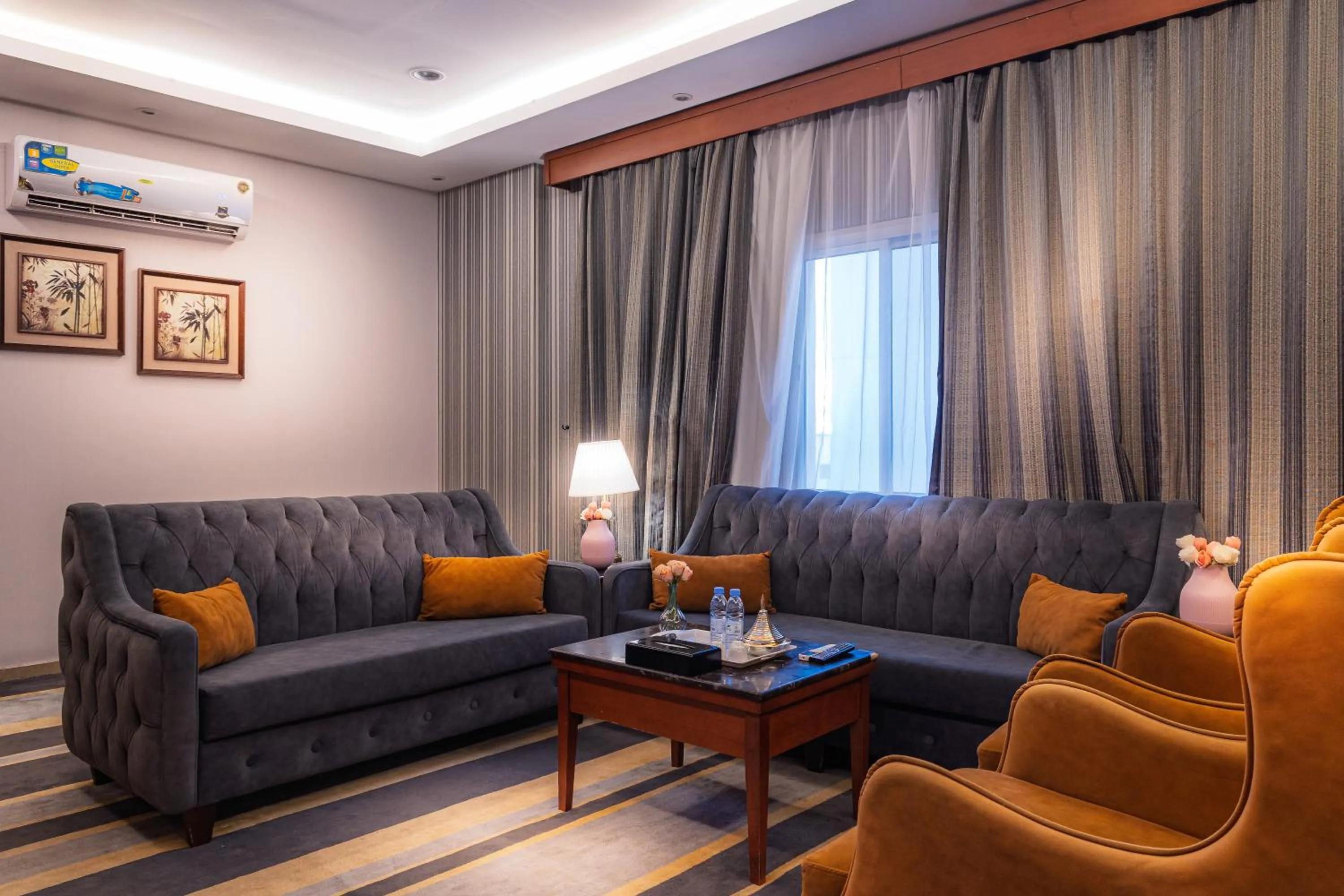 Living room in شاطيء الحياة للشقق المخدومة