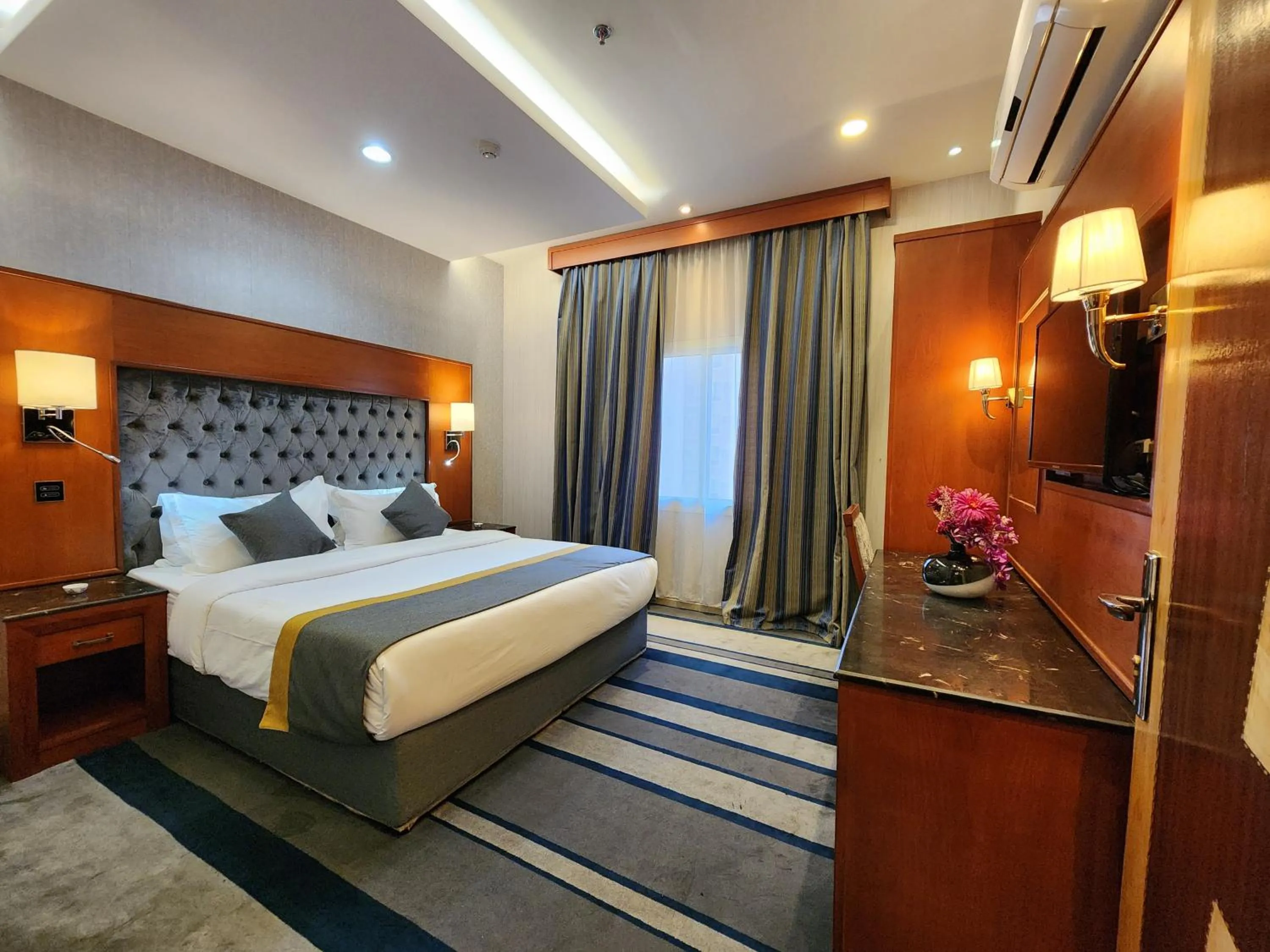 Bed in شاطيء الحياة للشقق المخدومة