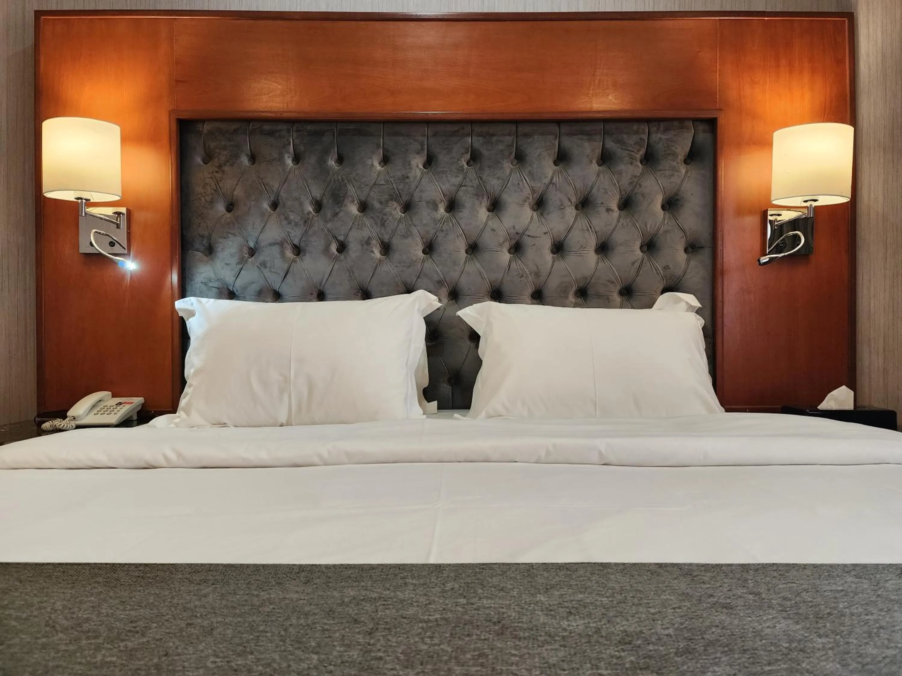 Bed in شاطيء الحياة للشقق المخدومة