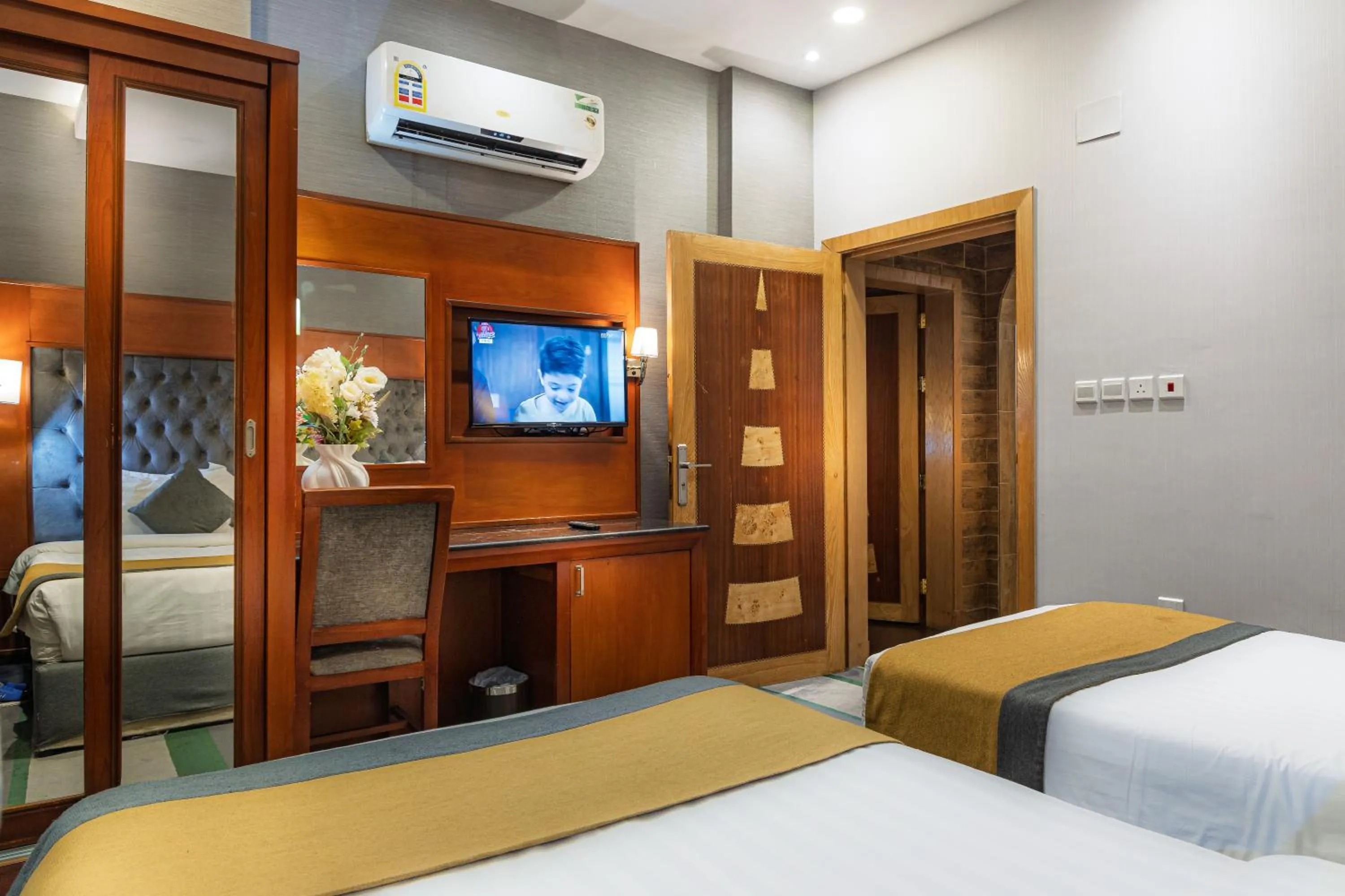 Bed in شاطيء الحياة للشقق المخدومة