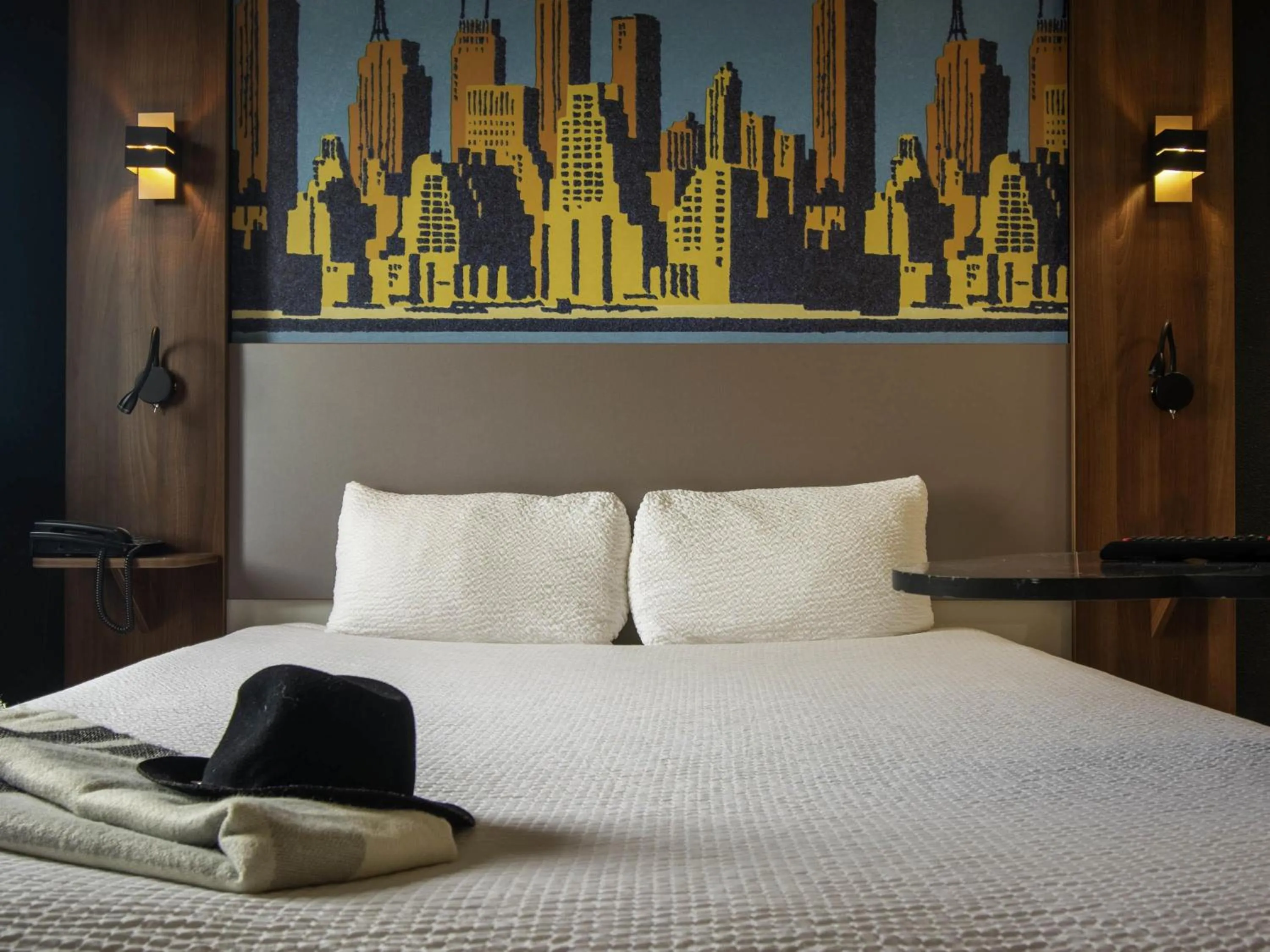 Bedroom, Bed in Ibis Styles Toulouse Blagnac Aéroport