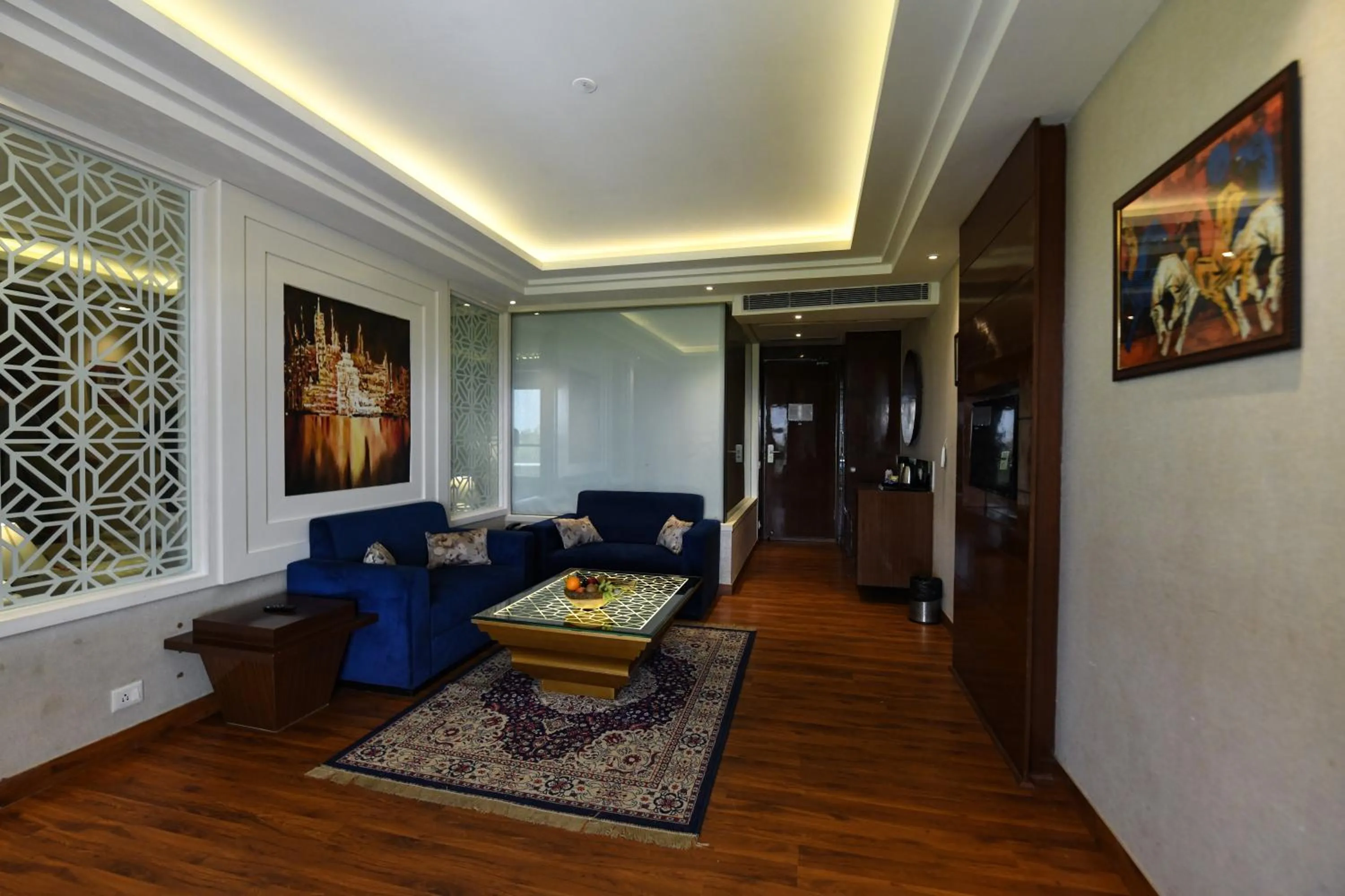 Living room in Stardom Resort Jaipur