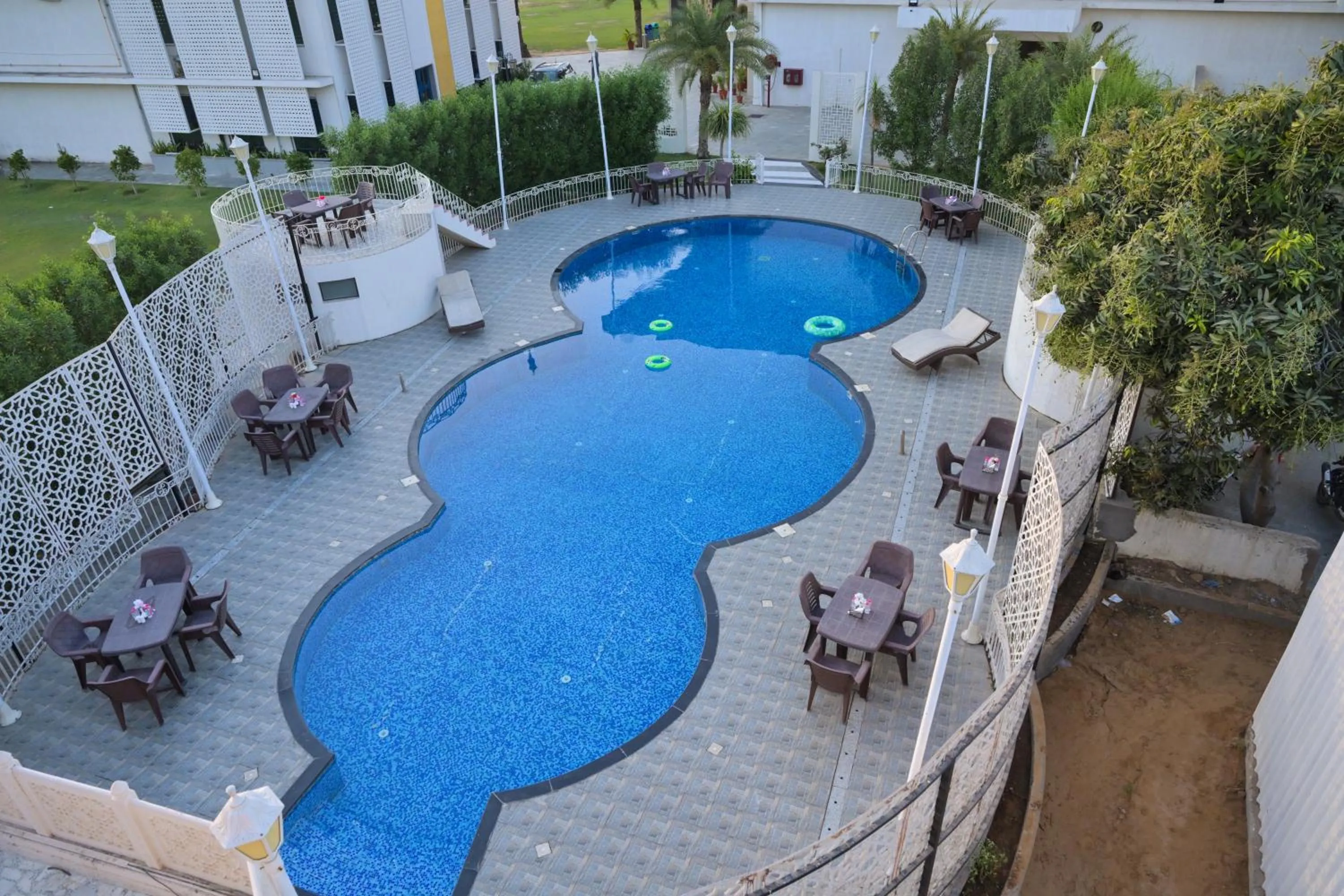 Swimming pool in Stardom Resort Jaipur