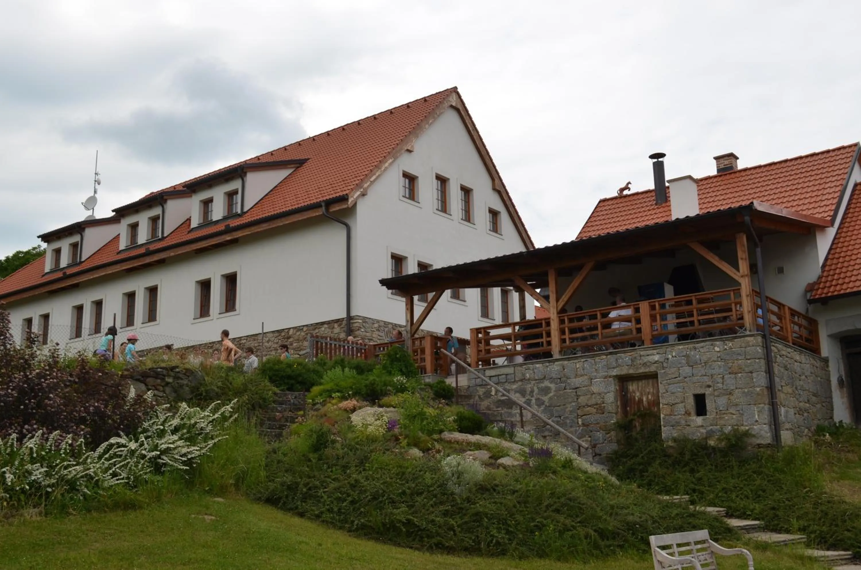 Facade/entrance in Hotelový a jezdecký areál Dvůr Krutěnice