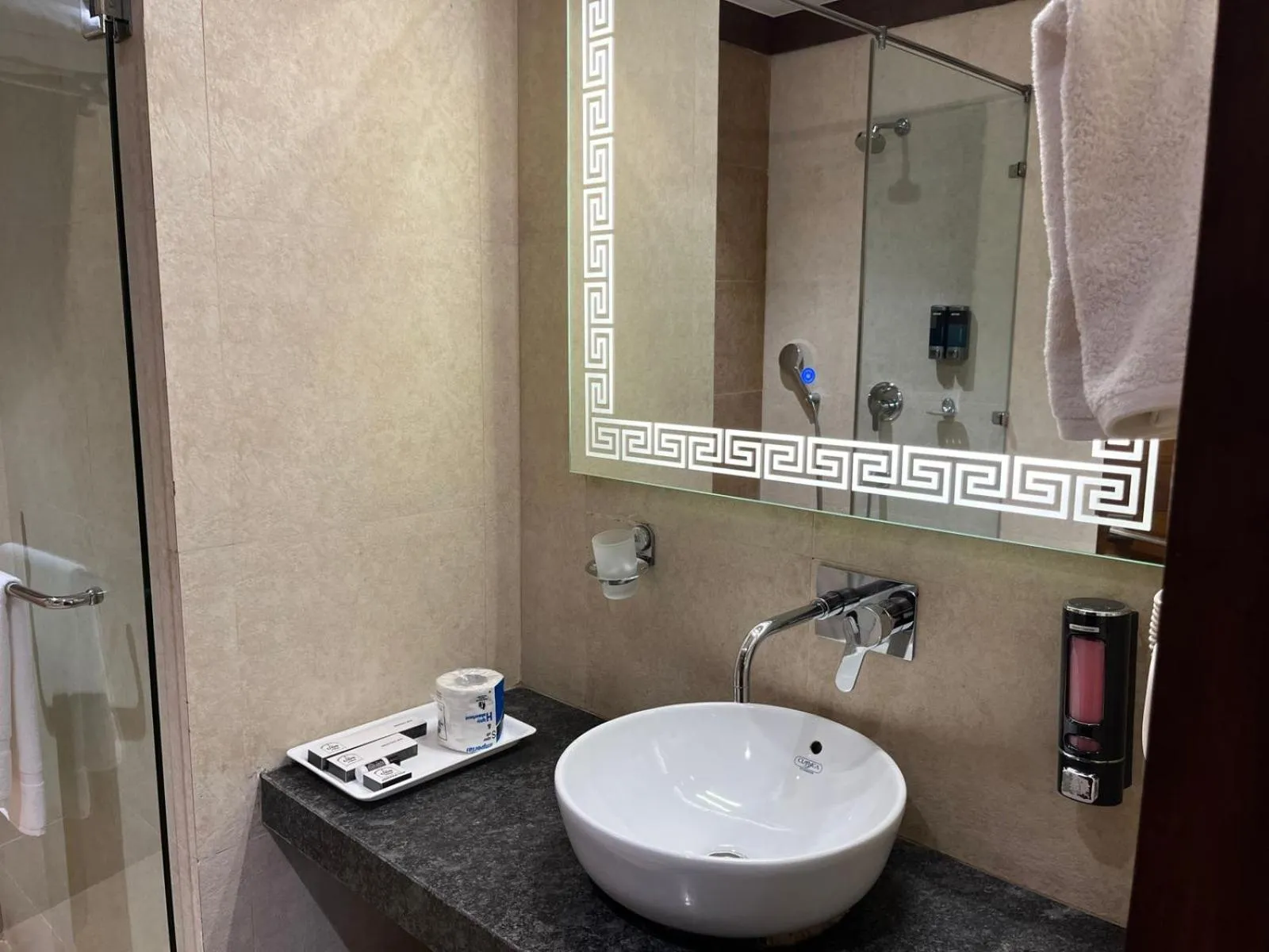 Bathroom in UDS Villa Scandinavian - Next to VFS, Walking to Connaught Place