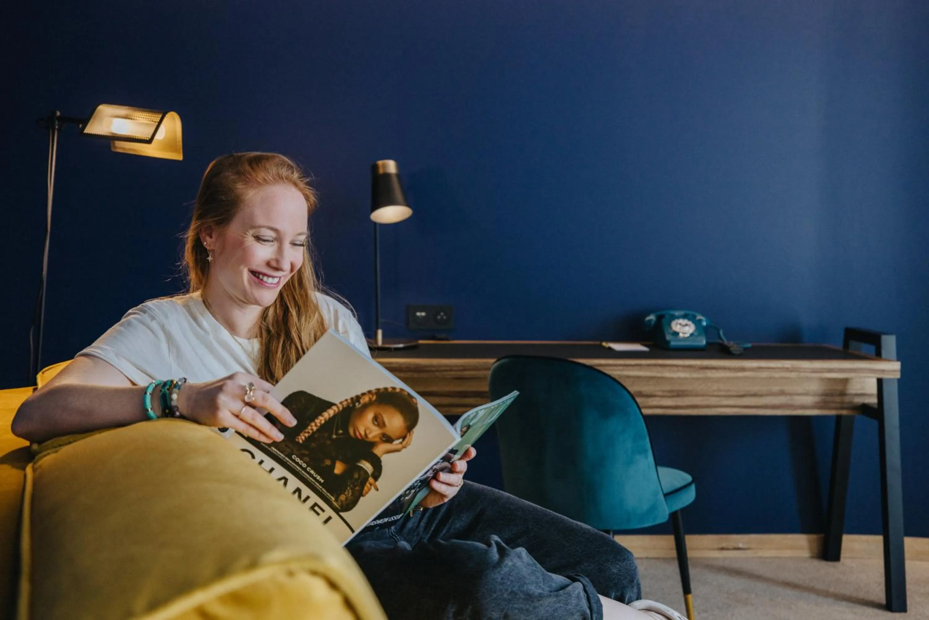 Seating area in KOPSTER Hotel Residence Paris Ouest Colombes