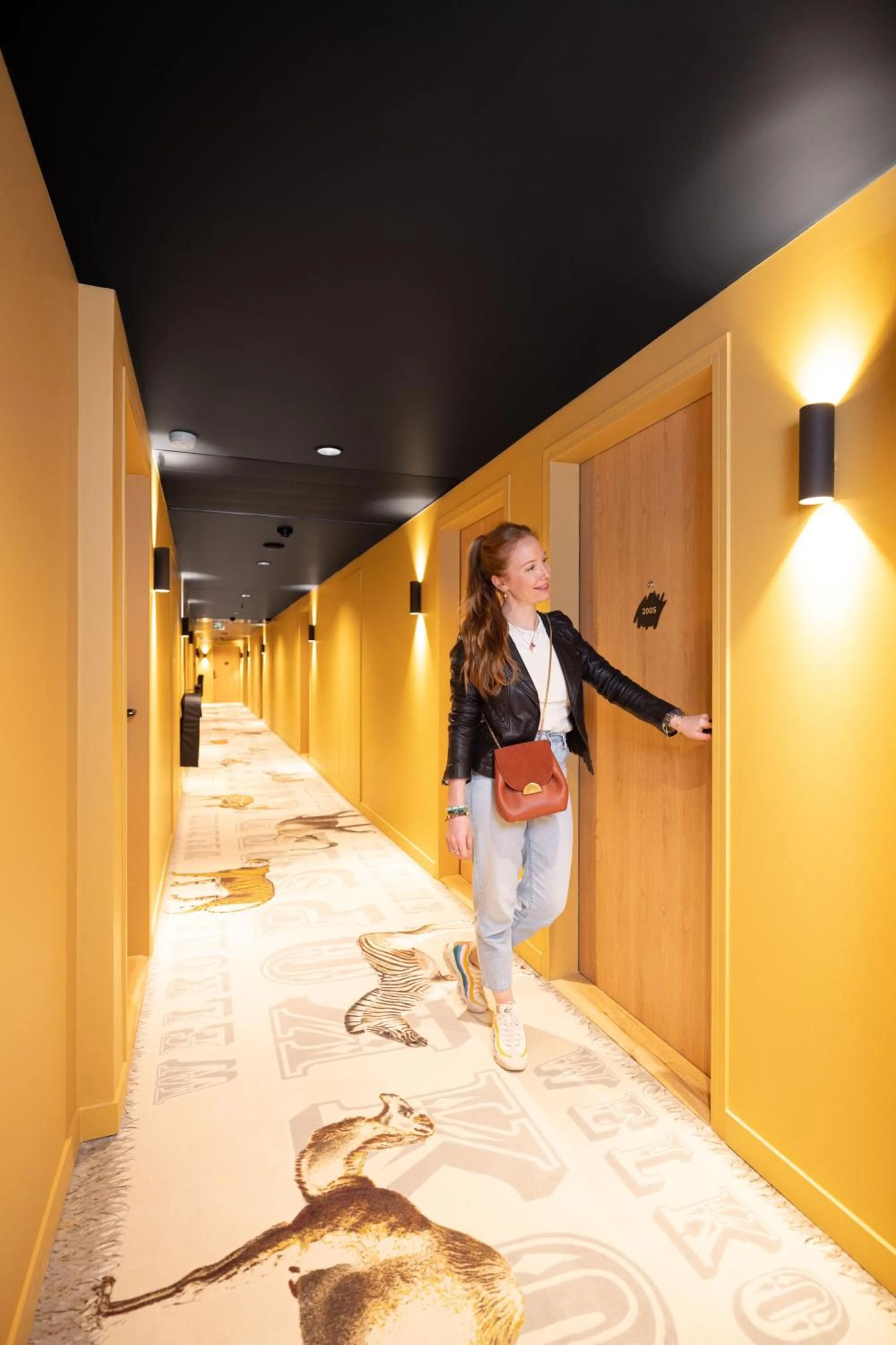 Bed in KOPSTER Hotel Residence Paris Ouest Colombes