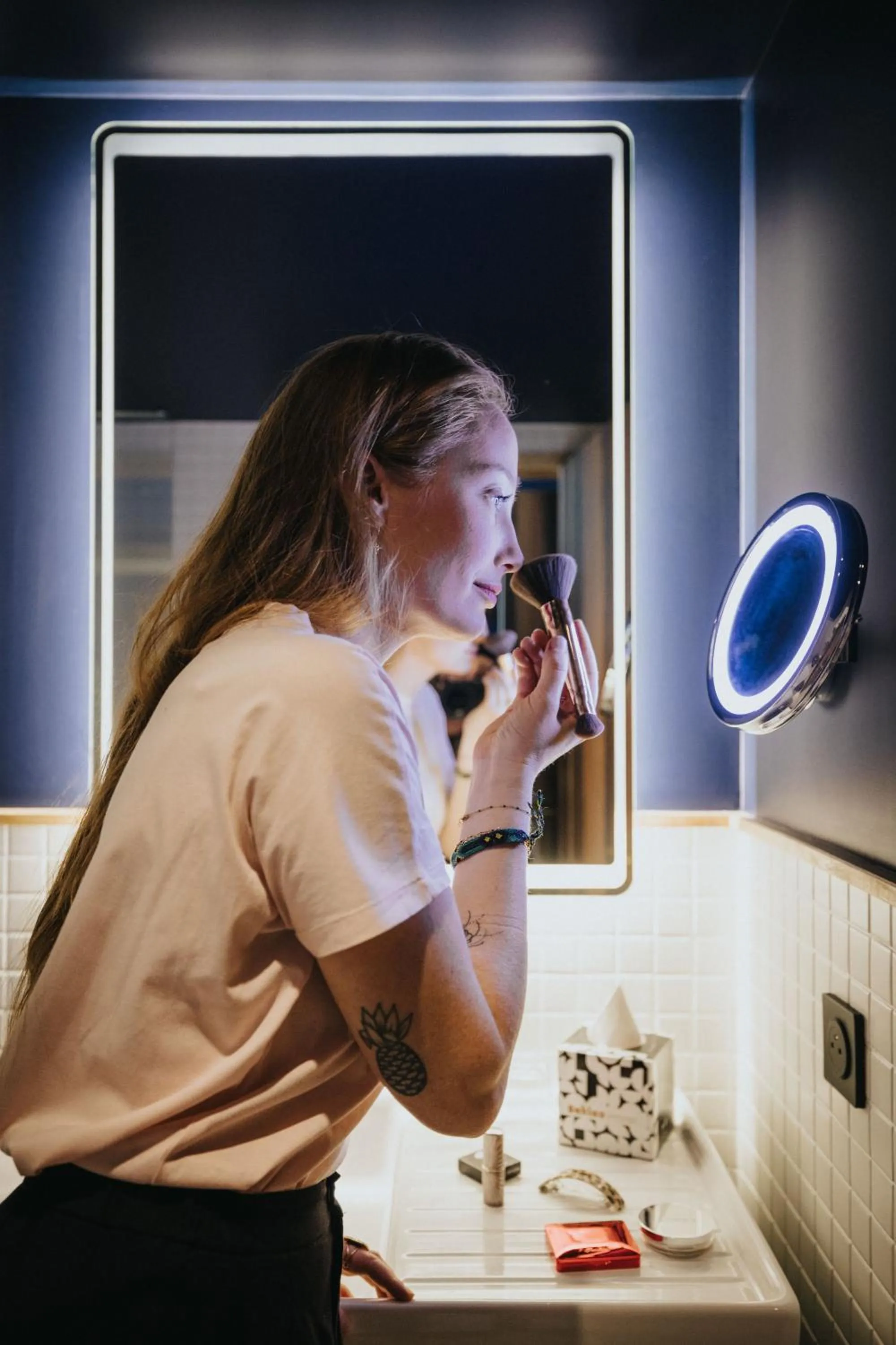Bathroom in KOPSTER Hotel Residence Paris Ouest Colombes