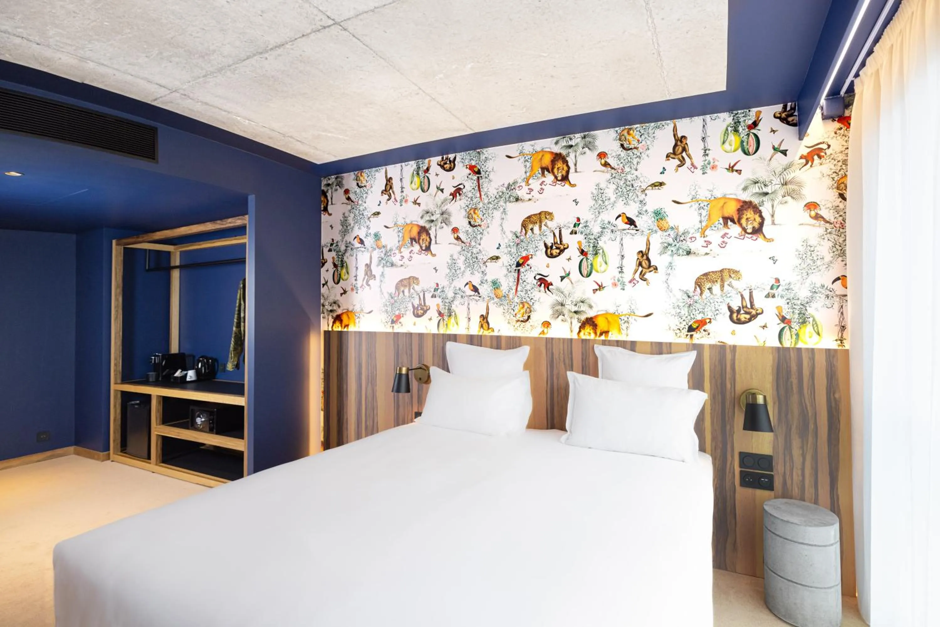 Bedroom, Bed in KOPSTER Hotel Residence Paris Ouest Colombes