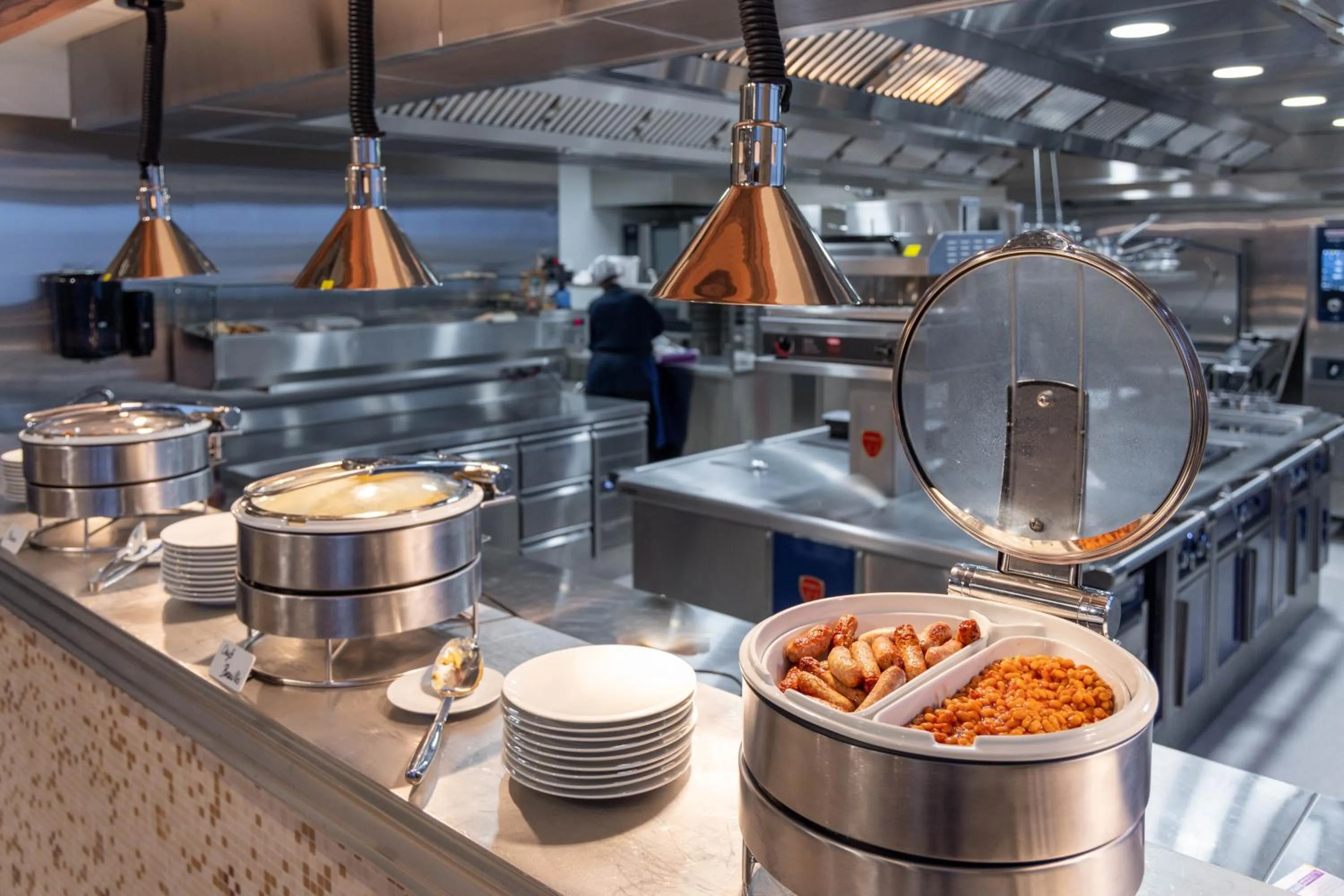 Restaurant/places to eat in KOPSTER Hotel Residence Paris Ouest Colombes