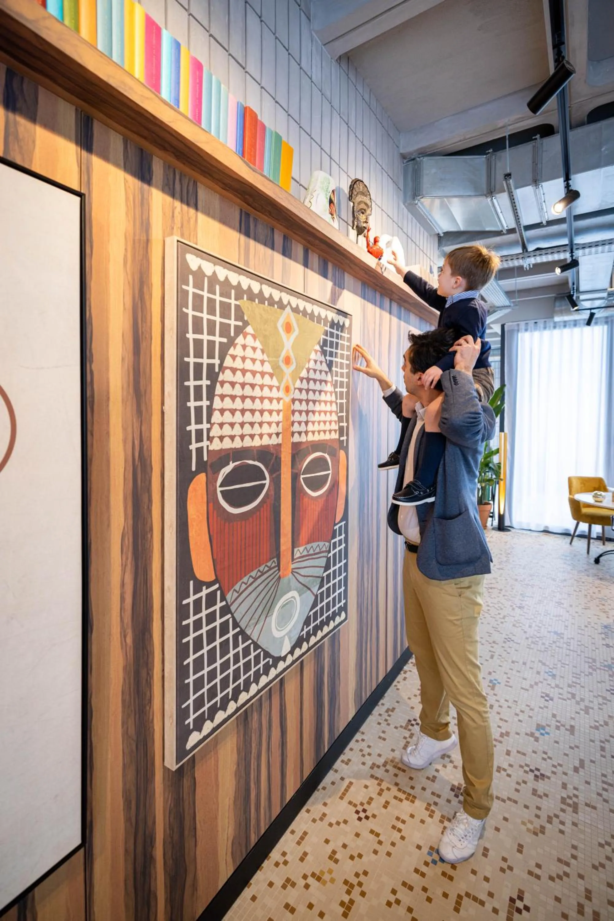 Lounge or bar in KOPSTER Hotel Residence Paris Ouest Colombes