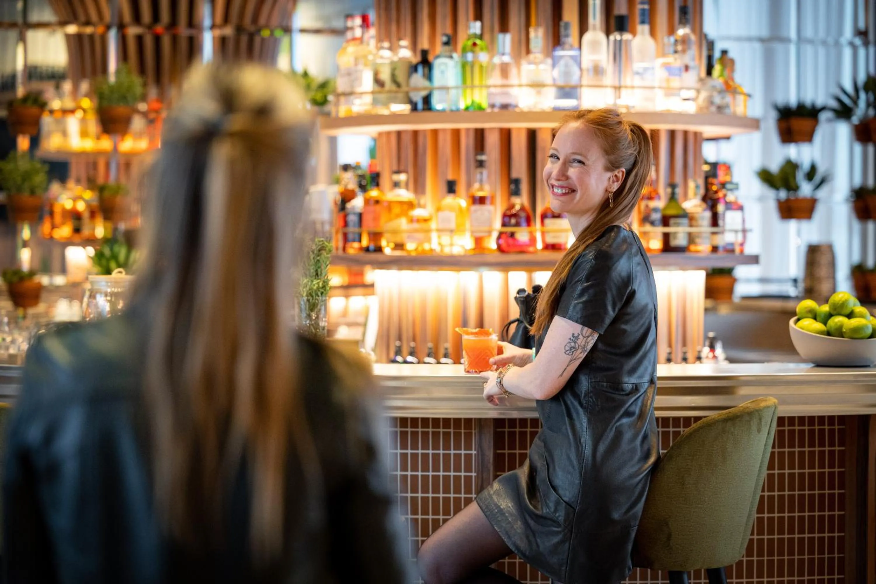 Lounge or bar in KOPSTER Hotel Residence Paris Ouest Colombes