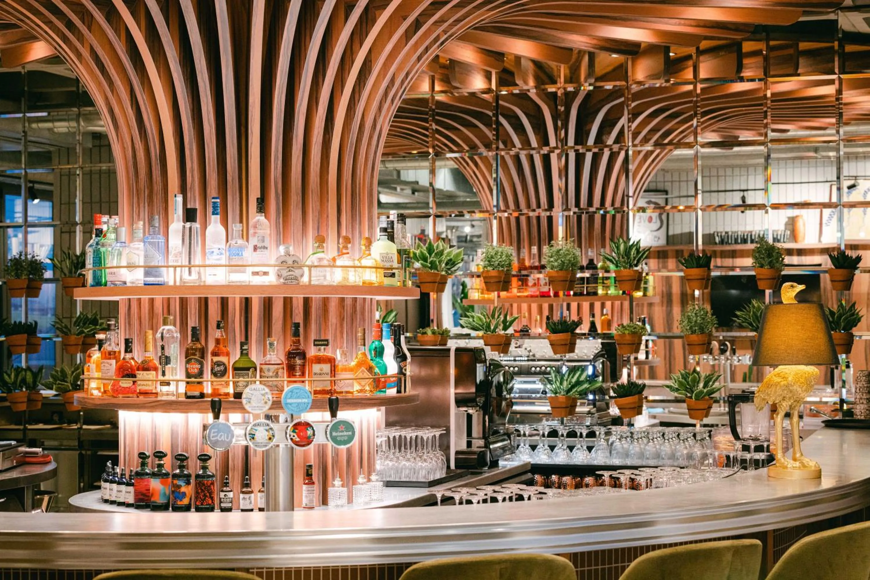 Lounge or bar in KOPSTER Hotel Residence Paris Ouest Colombes