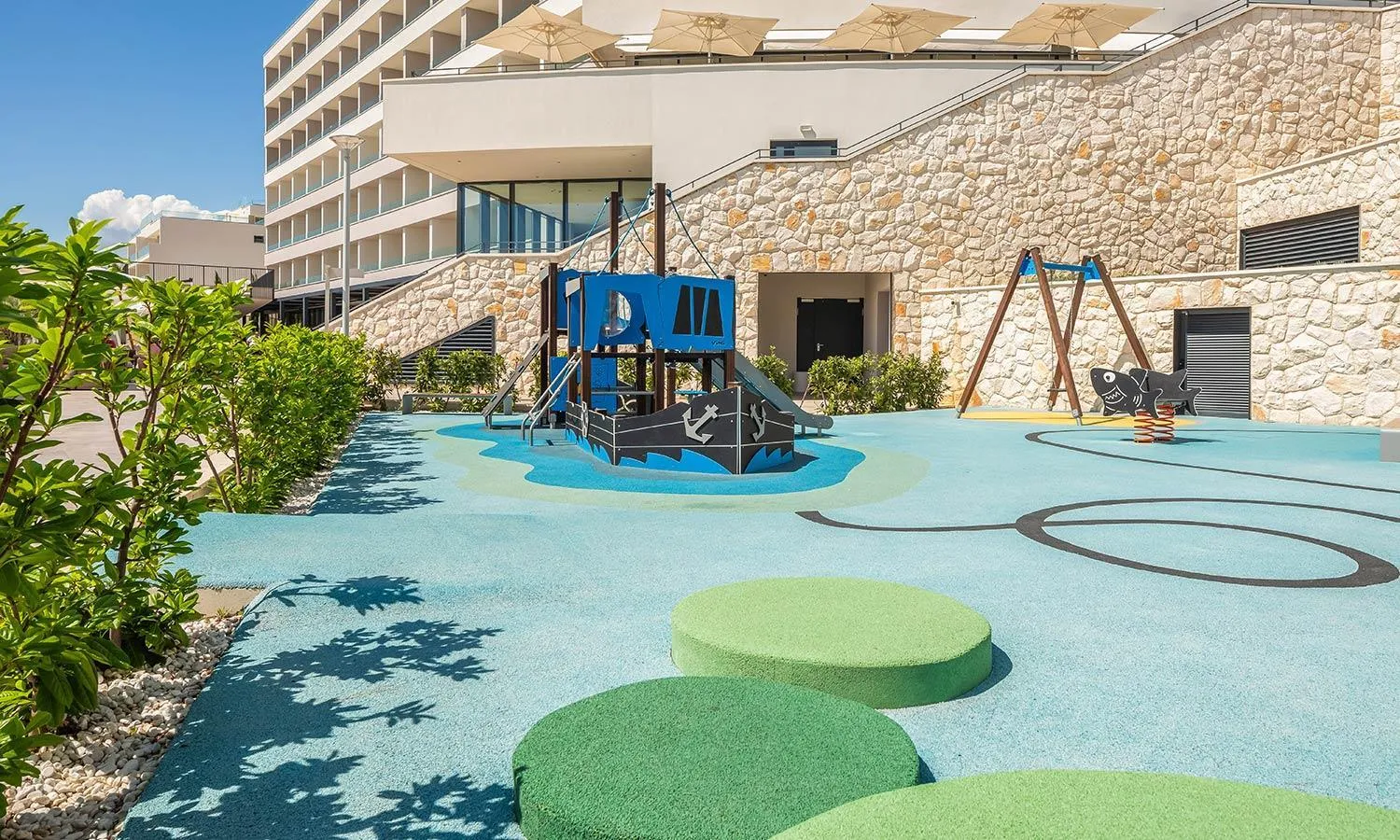 Children play ground in Aminess Laurel Khalani Hotel