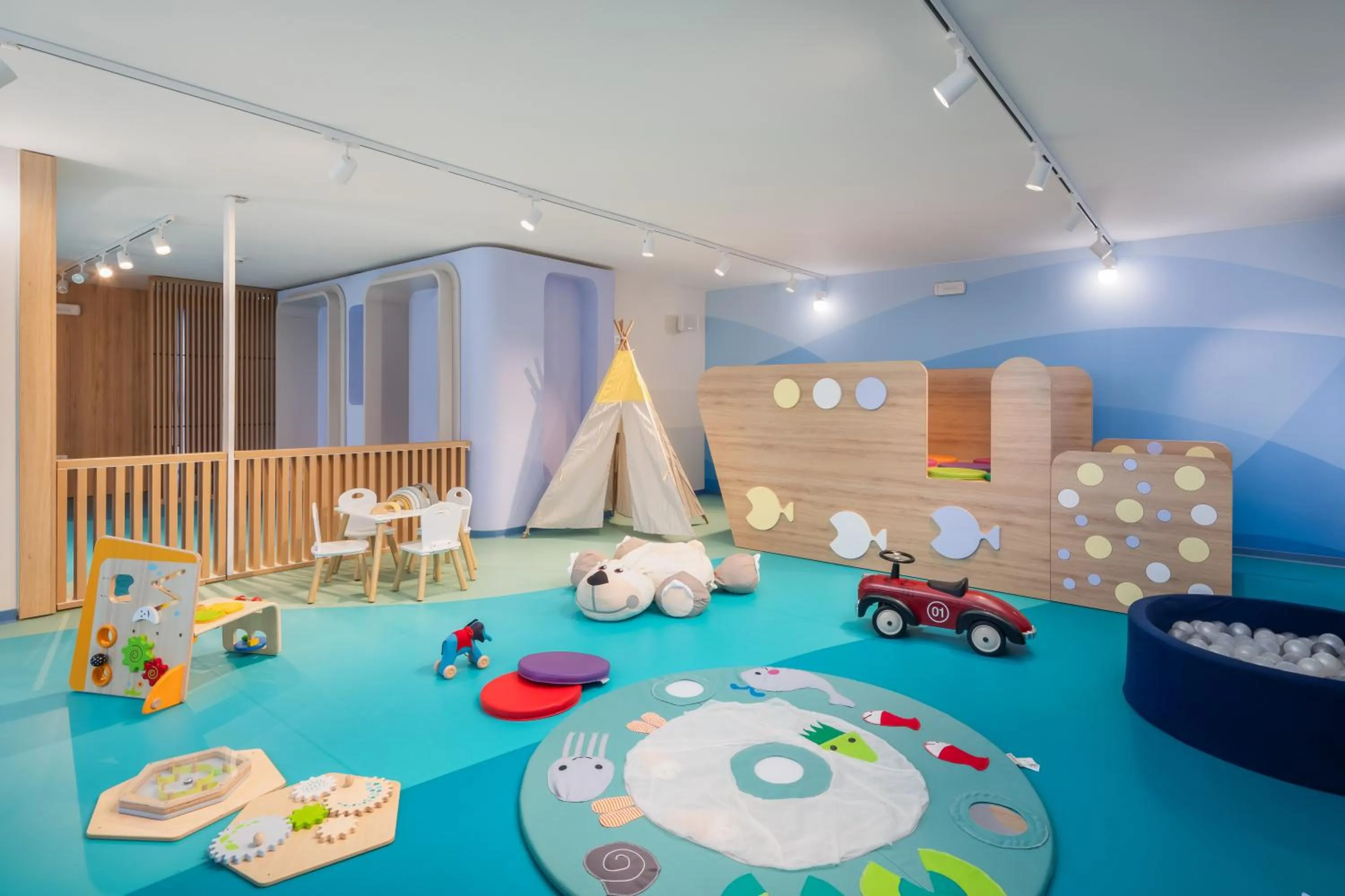 Children play ground in Aminess Laurel Khalani Hotel