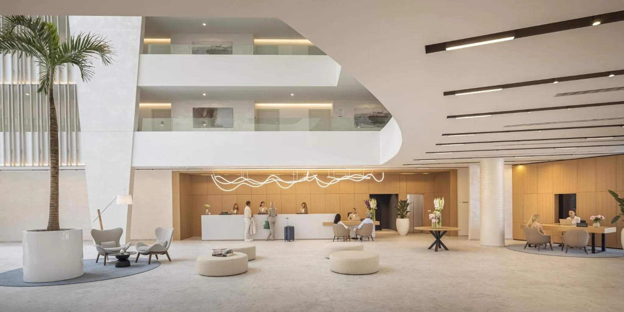 Lobby or reception in Aminess Laurel Khalani Hotel