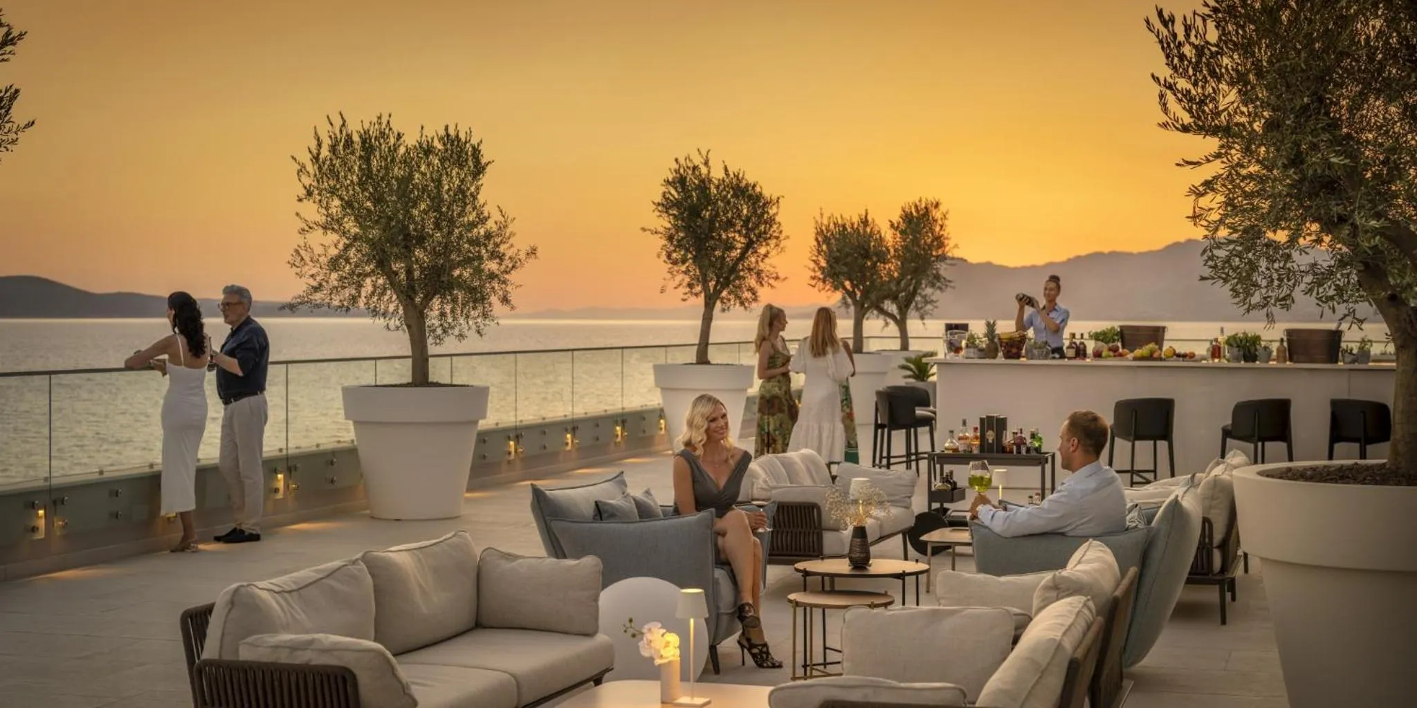 Lounge or bar in Aminess Laurel Khalani Hotel