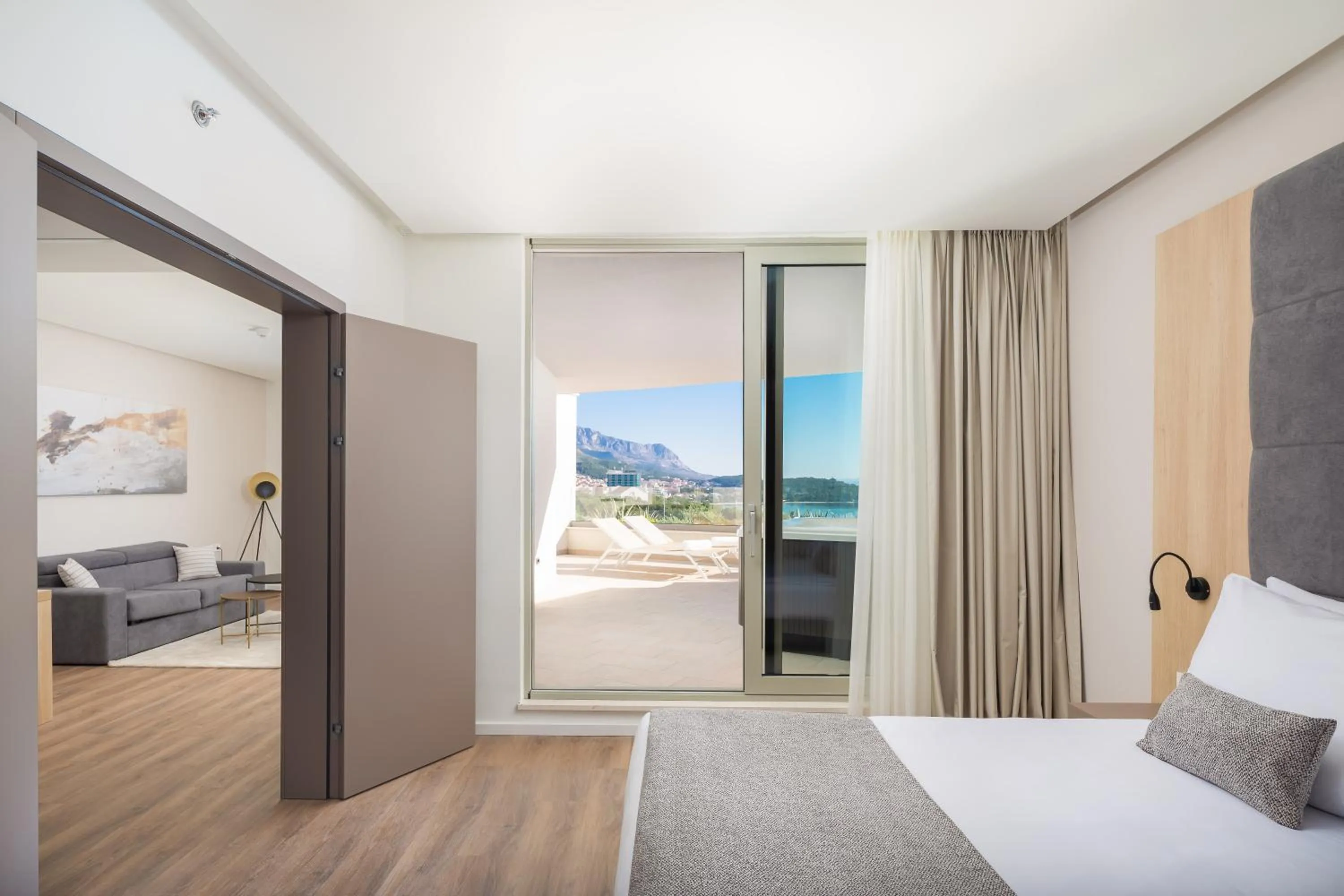 Bed in Aminess Laurel Khalani Hotel