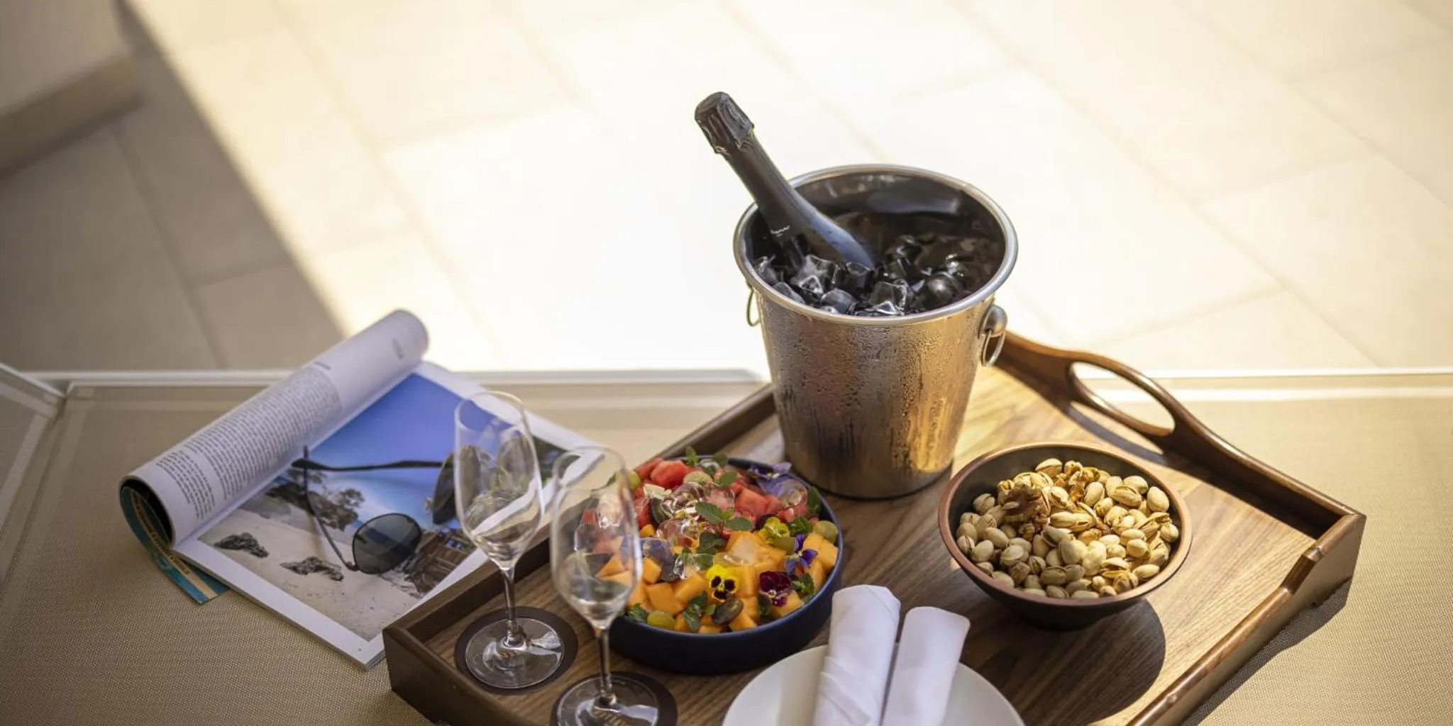 Food and drinks in Aminess Laurel Khalani Hotel