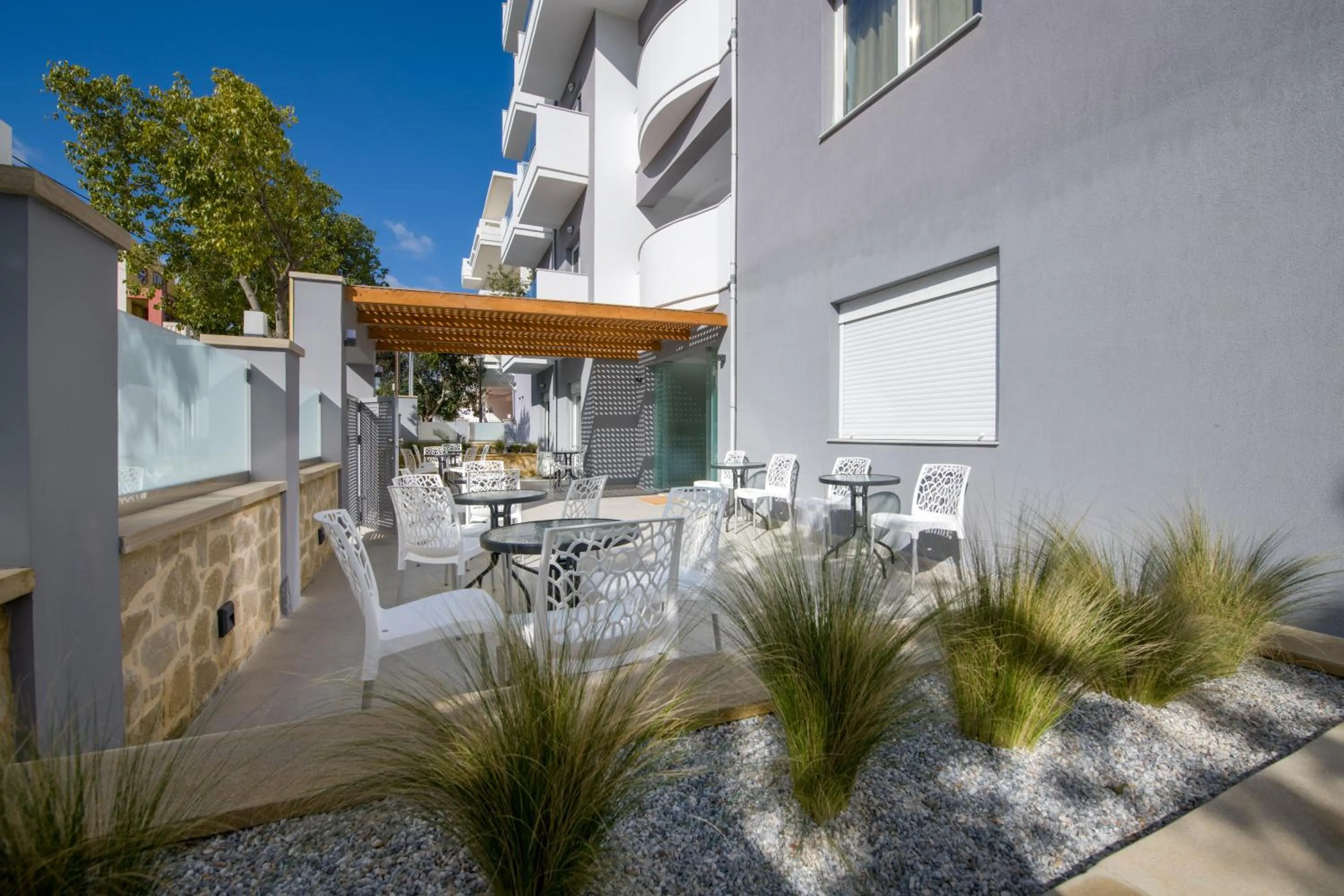 Patio in Deluxe City Hotel