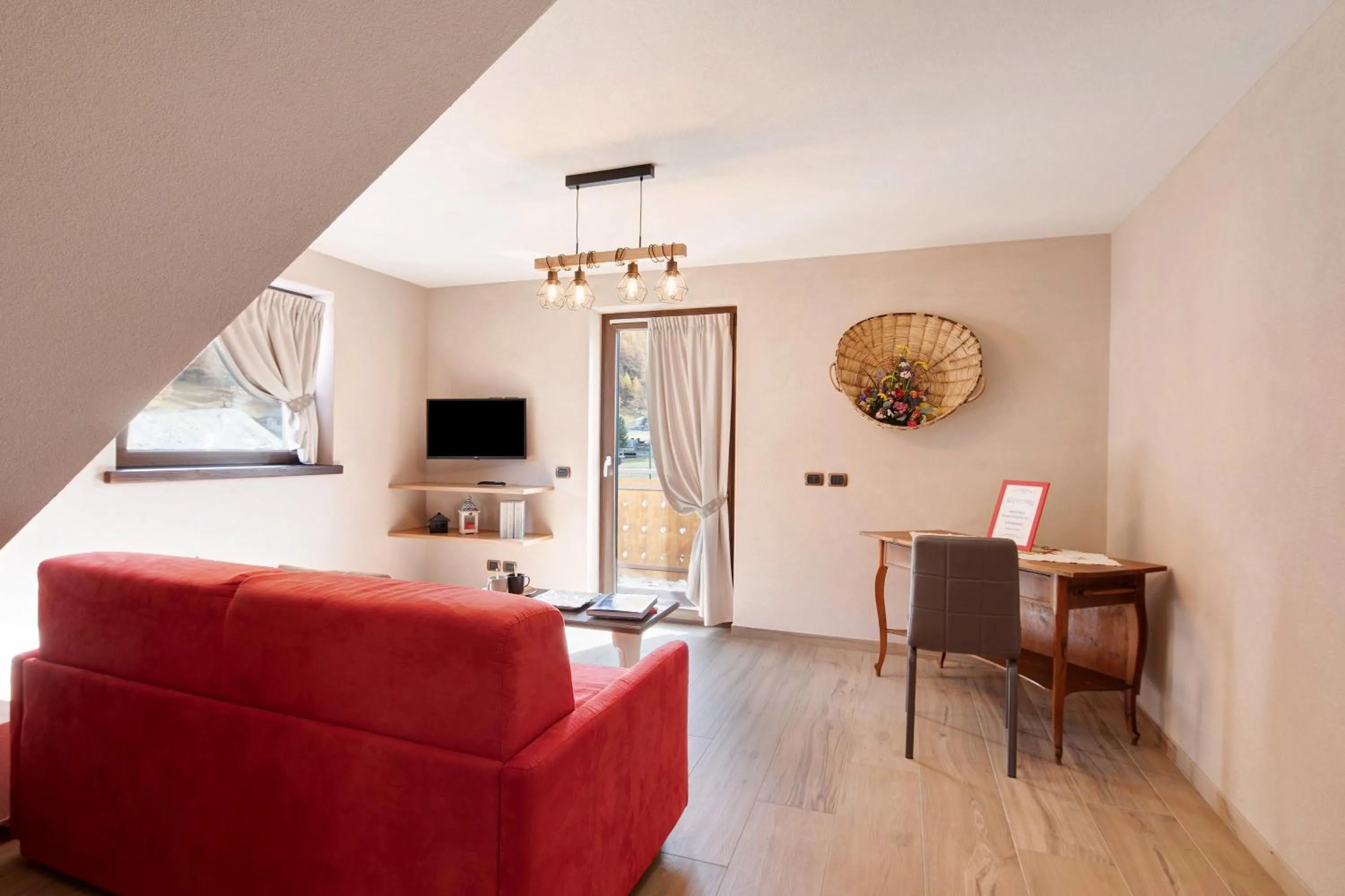 Living room in Appartamento Livigno