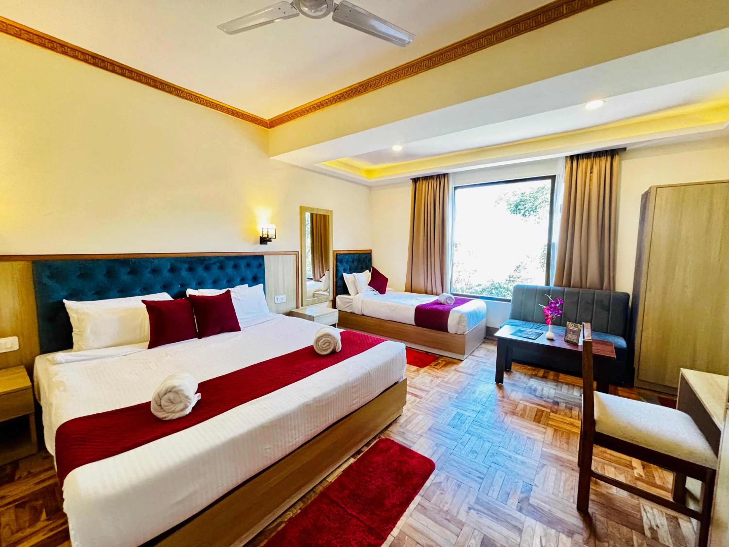 Bed in Kunden Fortune Resort Gangtok Near MG Marg