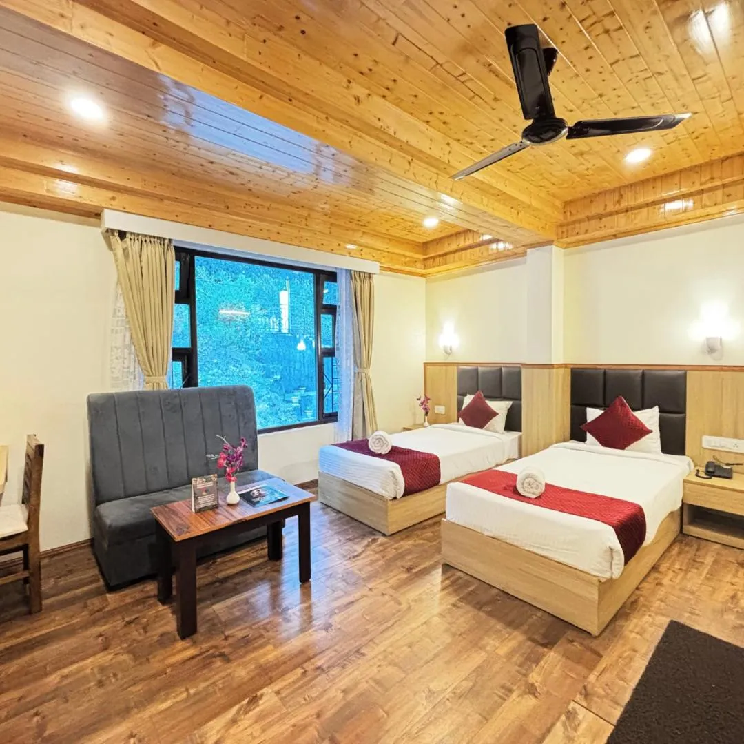 Bed in Kunden Fortune Resort Gangtok Near MG Marg