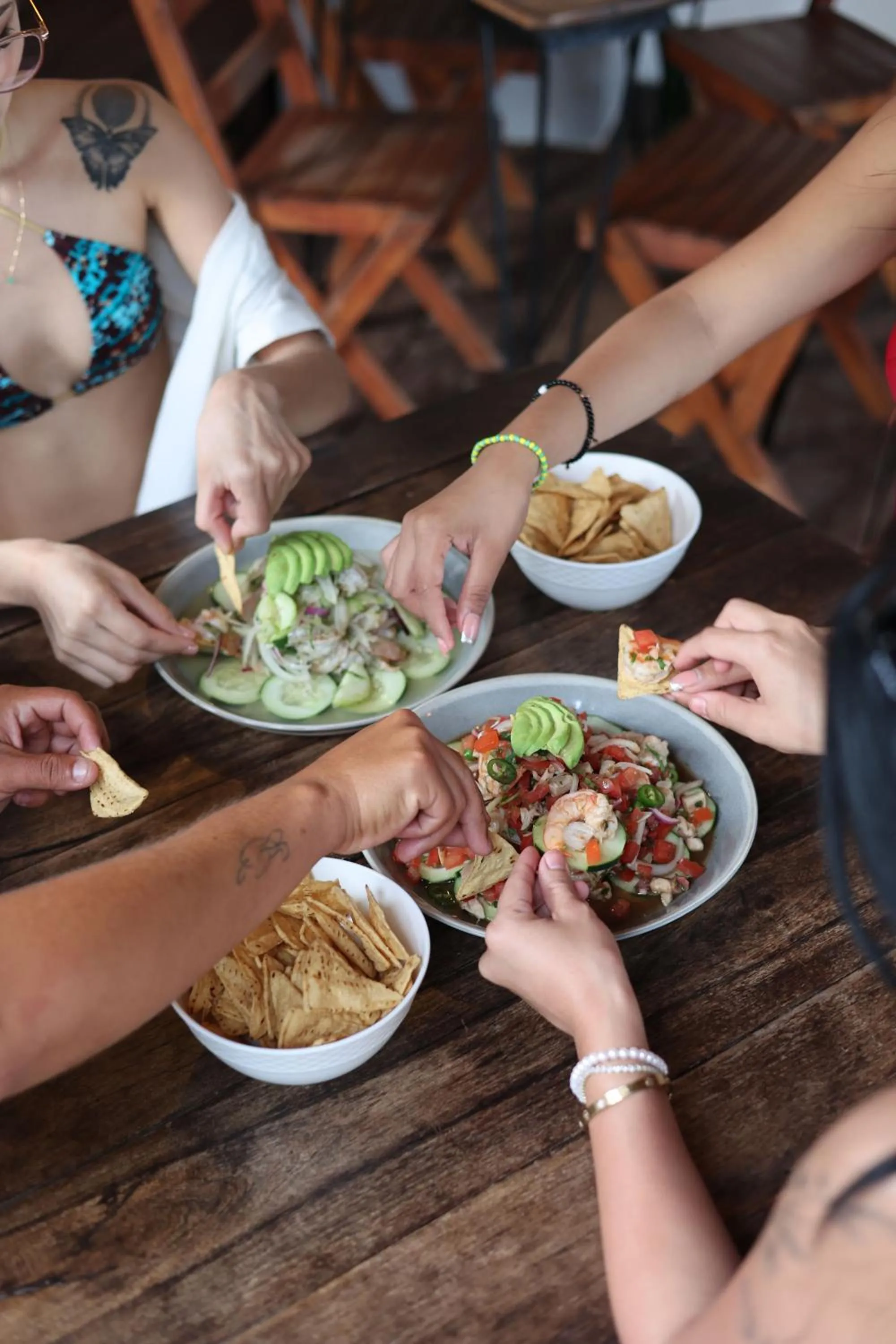 Restaurant/places to eat in El Búho Lagoon Bacalar
