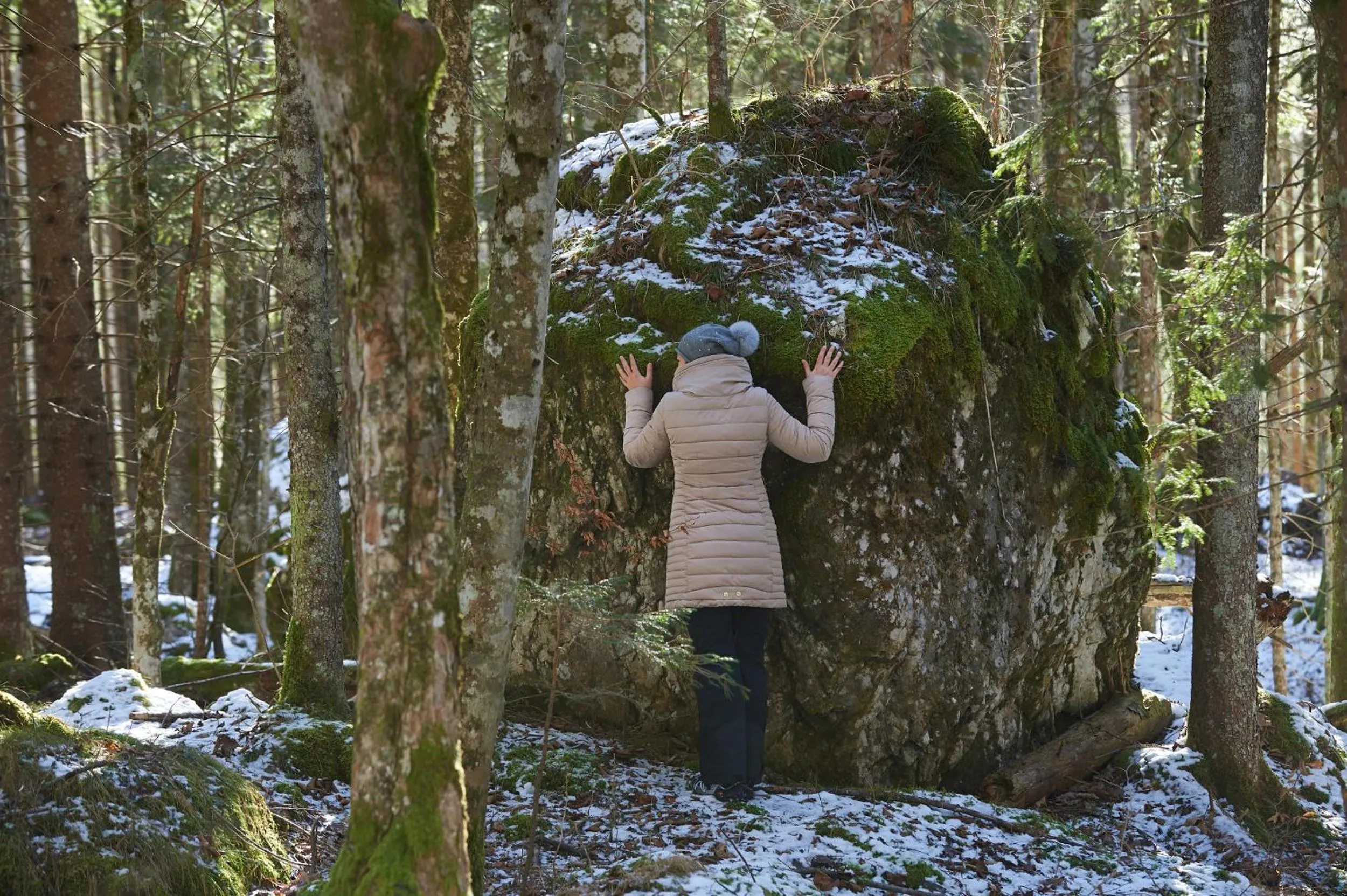 Winter in Eko hiša-Eco House Na razpotju