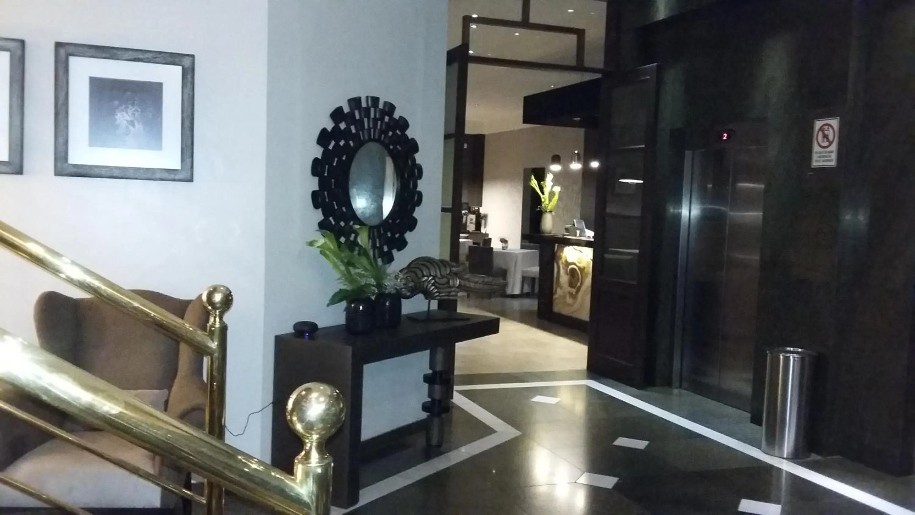 Seating area in Gran Hotel Toloma