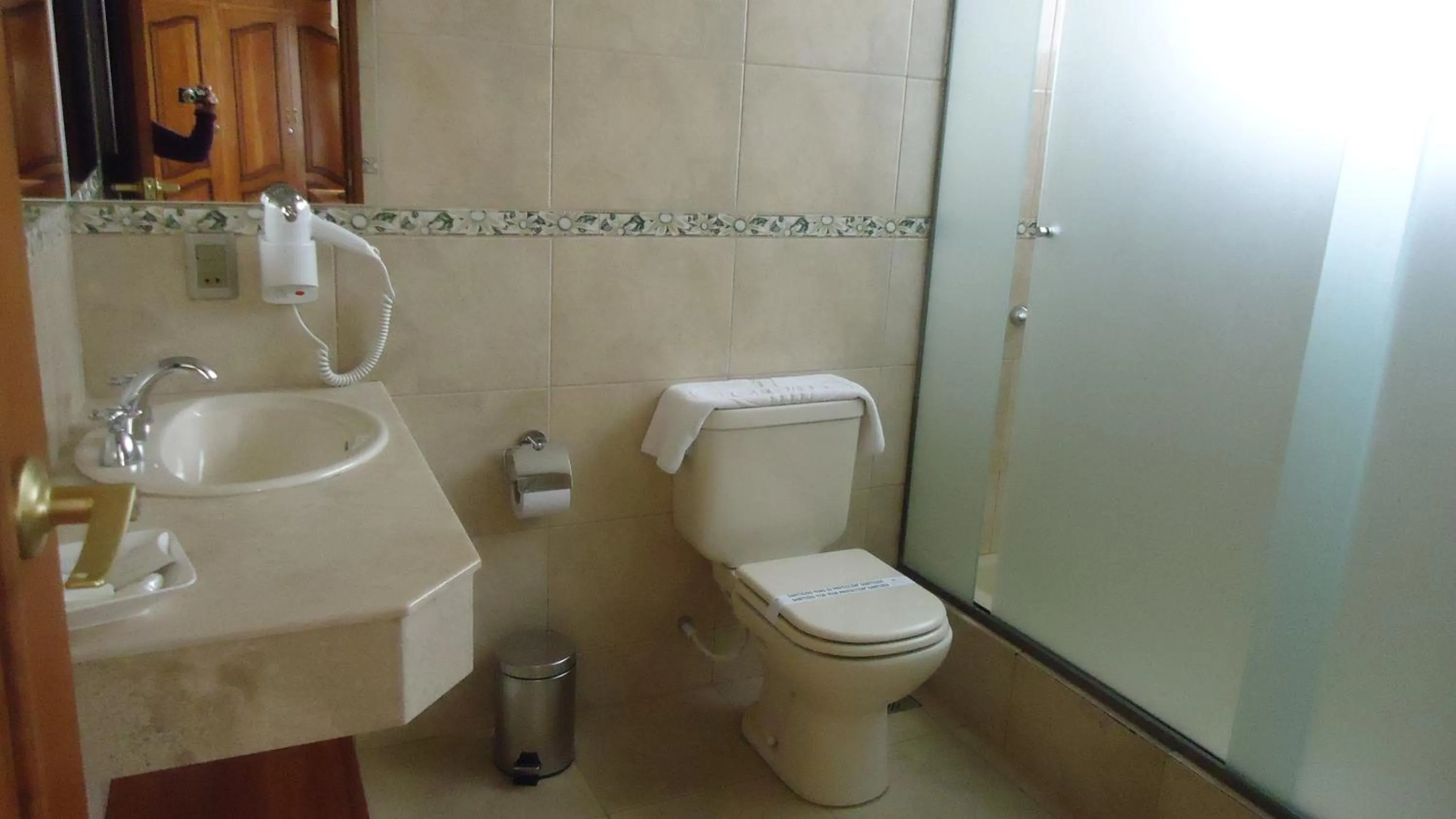 Bathroom in Gran Hotel Toloma