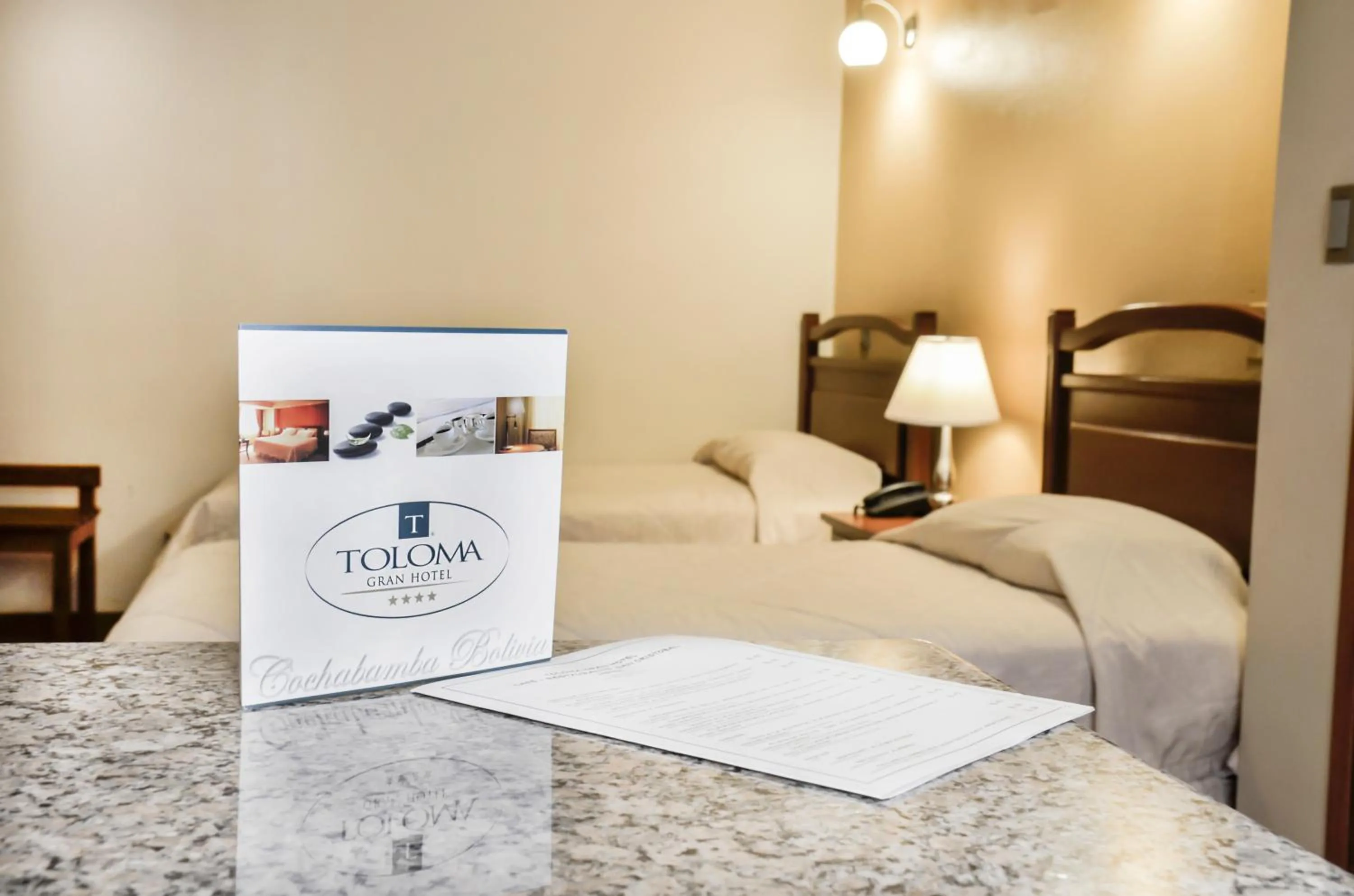 Bed in Gran Hotel Toloma