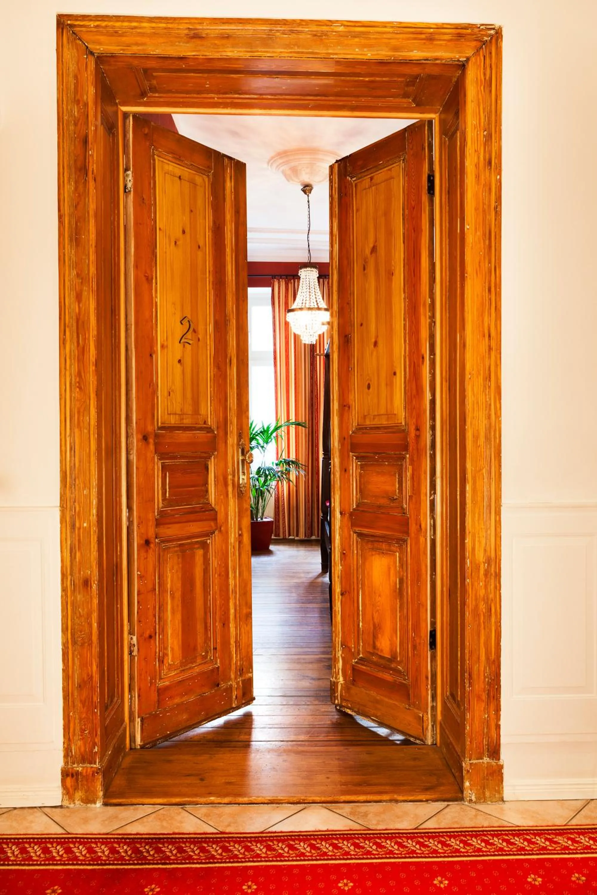 Decorative detail in Honigmond Boutique Hotel