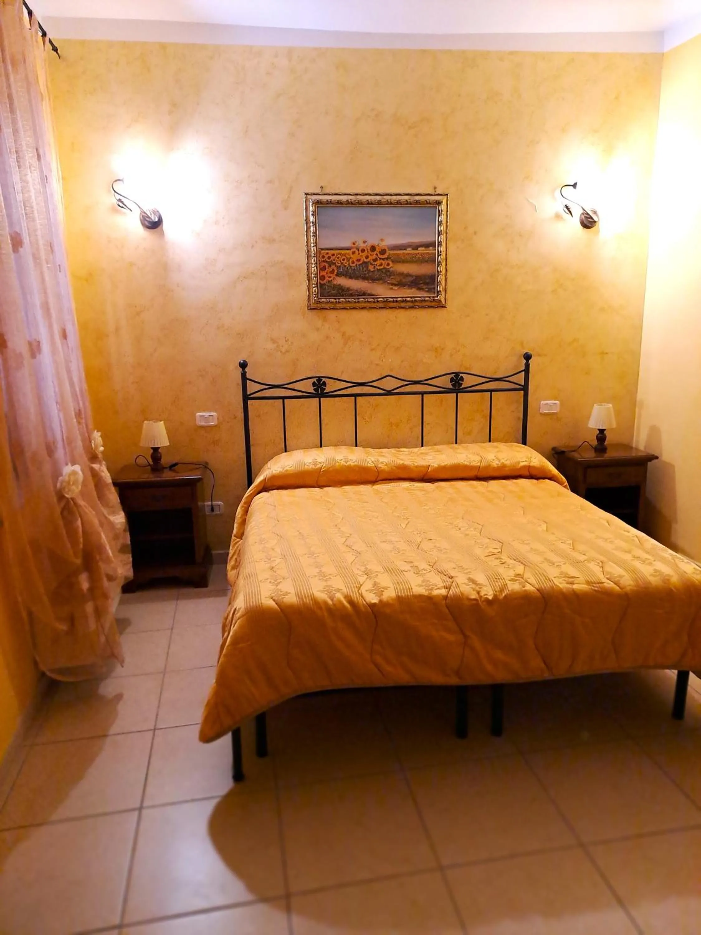 Bathroom, Bed in Bed And Breakfast Camere Primavera
