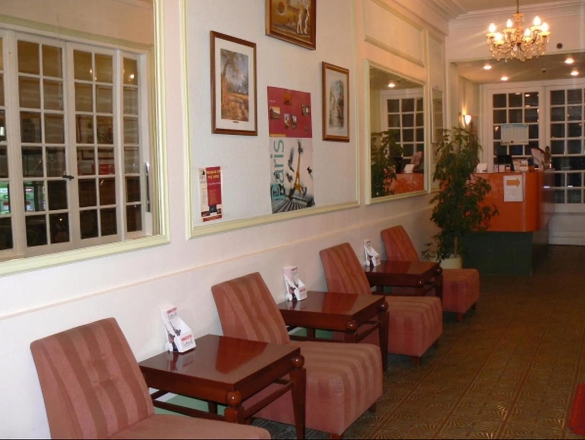 Lobby or reception in Hôtel Du Brabant