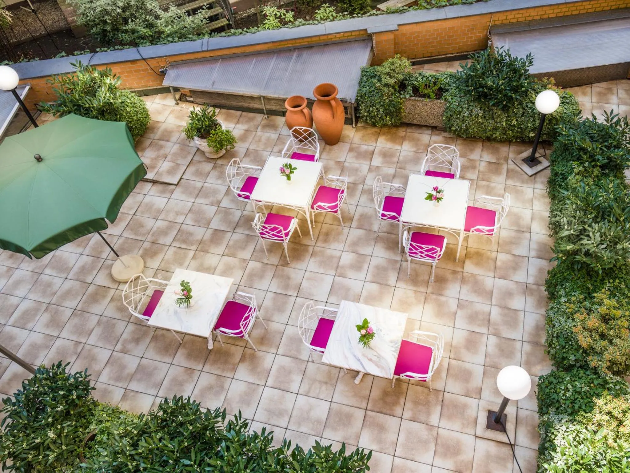 Garden in Hotel Palmenhof