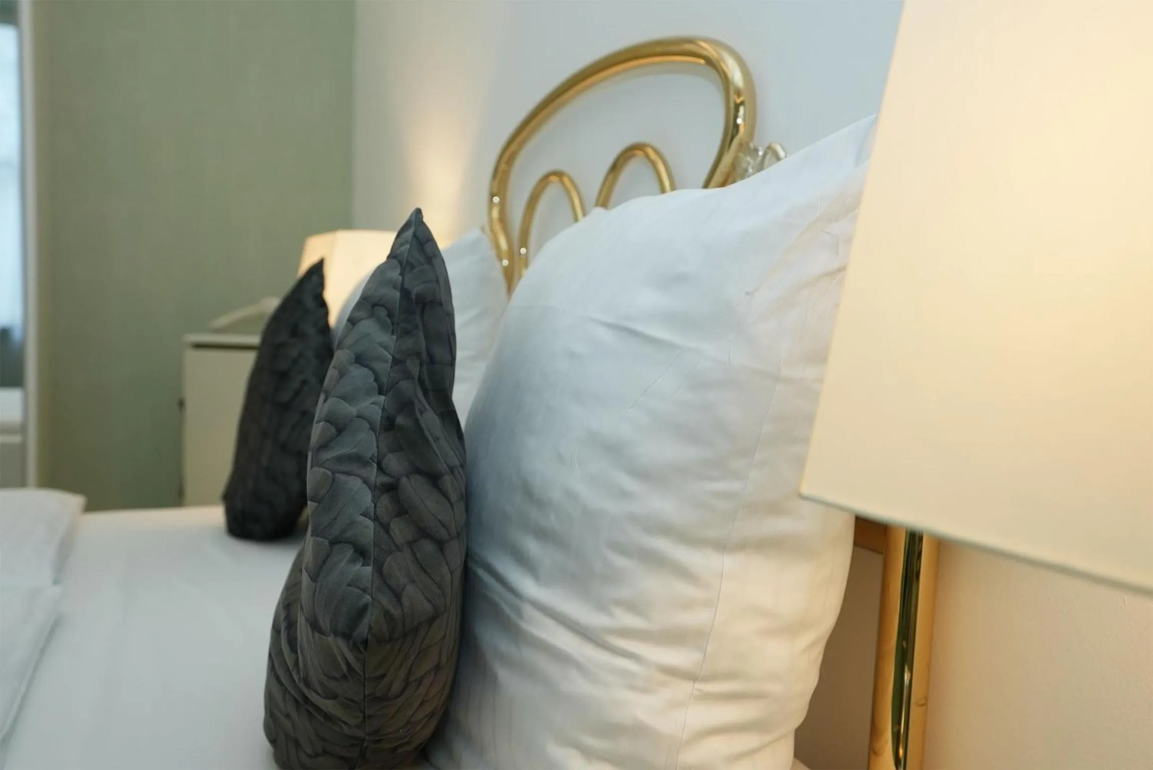 Bed in Hotel Palmenhof