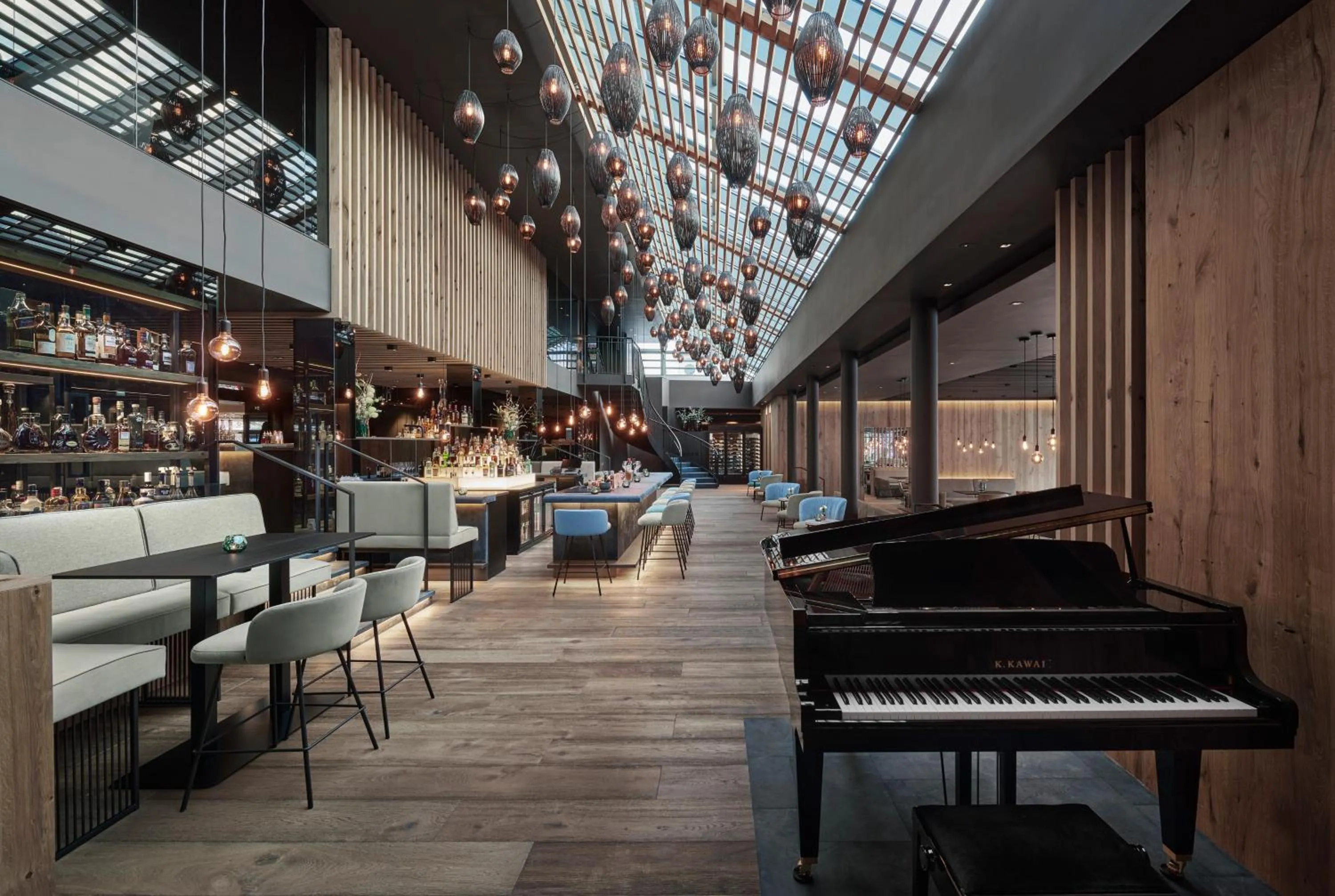 Lounge or bar in Lebenberg Schlosshotel-Kitzbühel