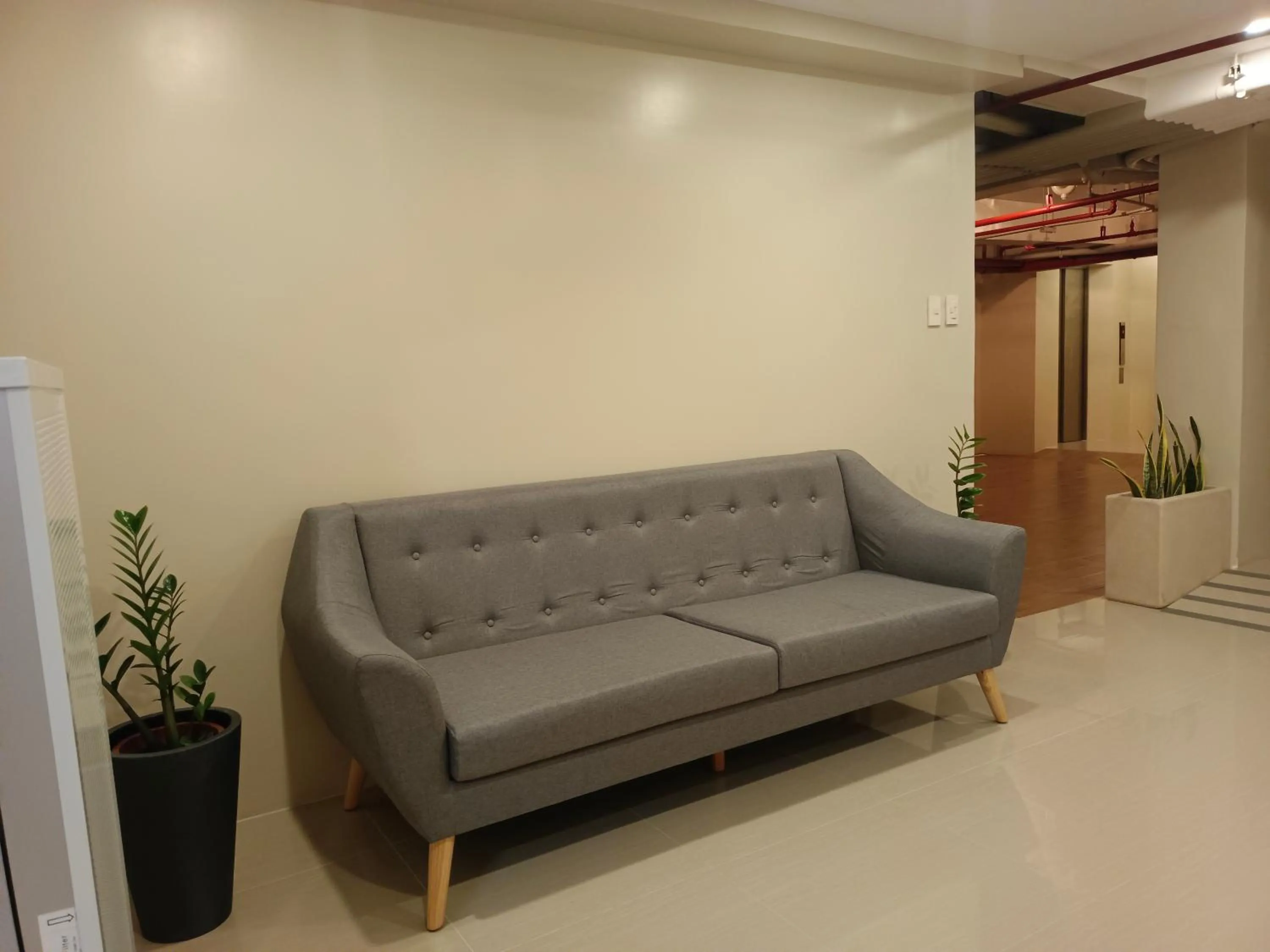 Seating area in Beaver Hotel