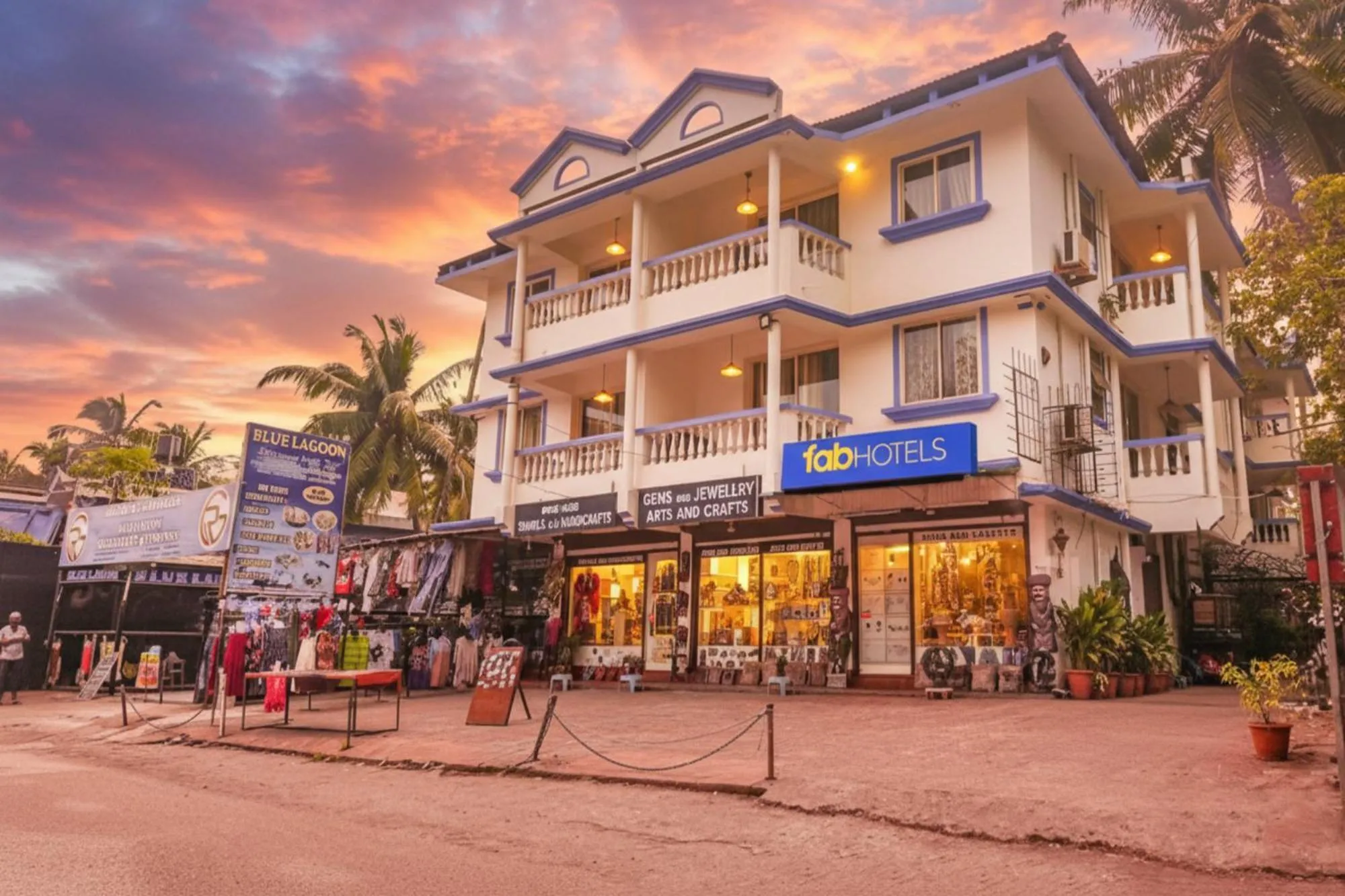 Property building in FabHotel Grand Royal Palms - Nr Benaulim Beach