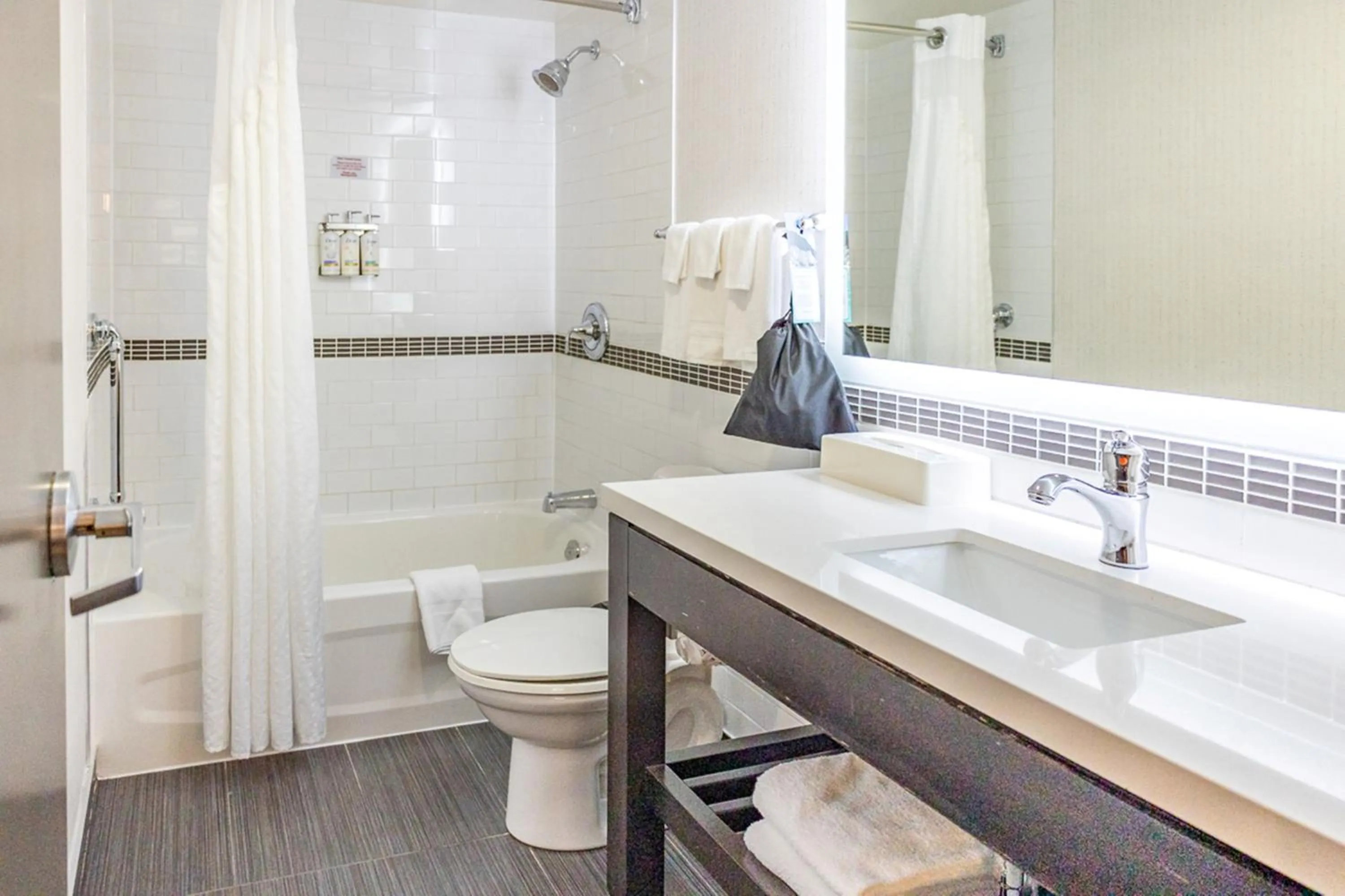 Shower in Holiday Inn Hotel & Suites St.Catharines-Niagara by IHG